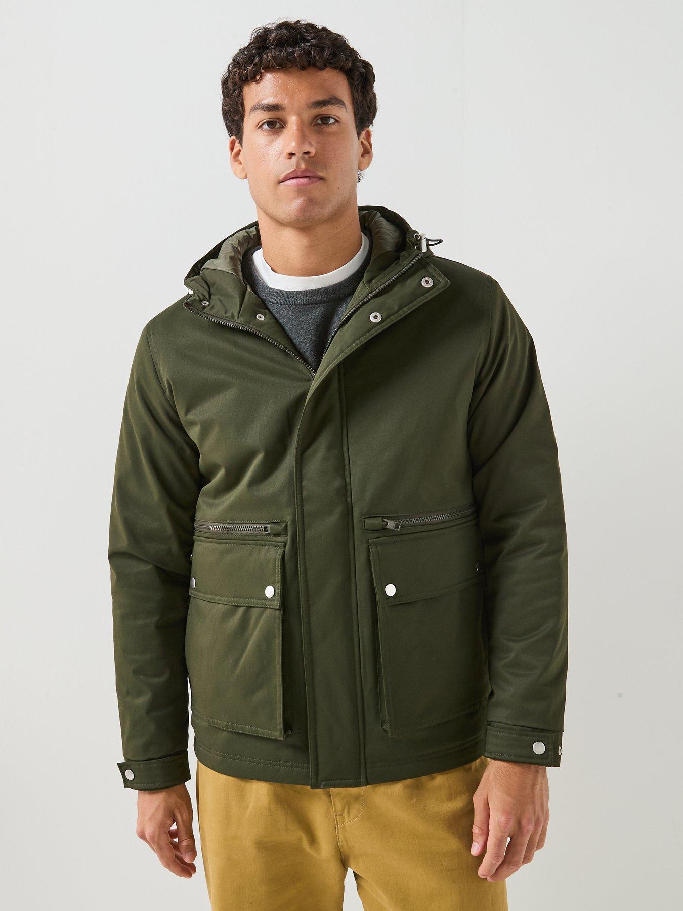 Image 5 of 6 of Jack & Jones Wolf Parka - Rosin