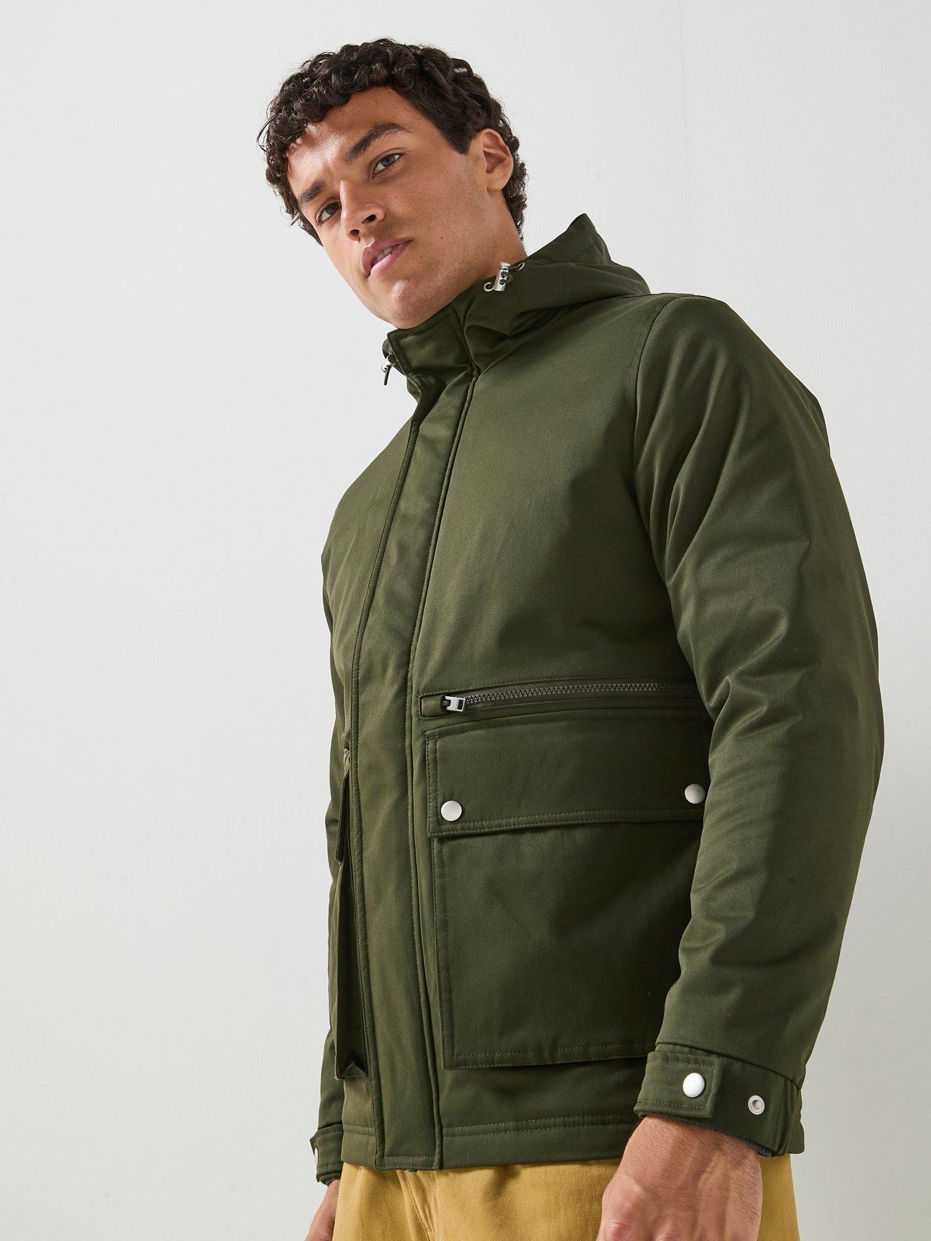 Image 6 of 6 of Jack & Jones Wolf Parka - Rosin