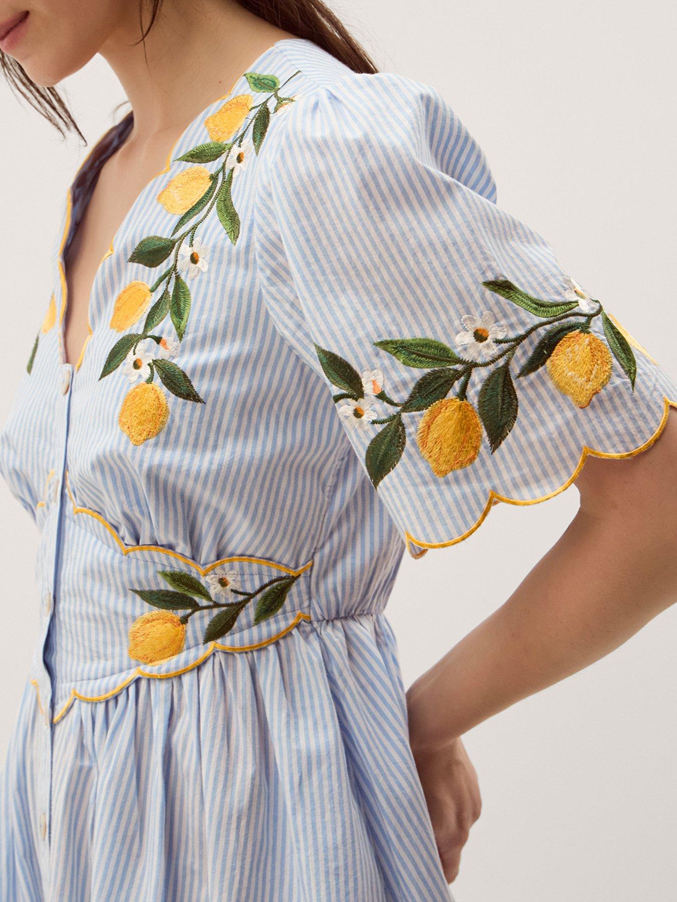 Image 4 of 5 of Monsoon Marisol Emb Dress