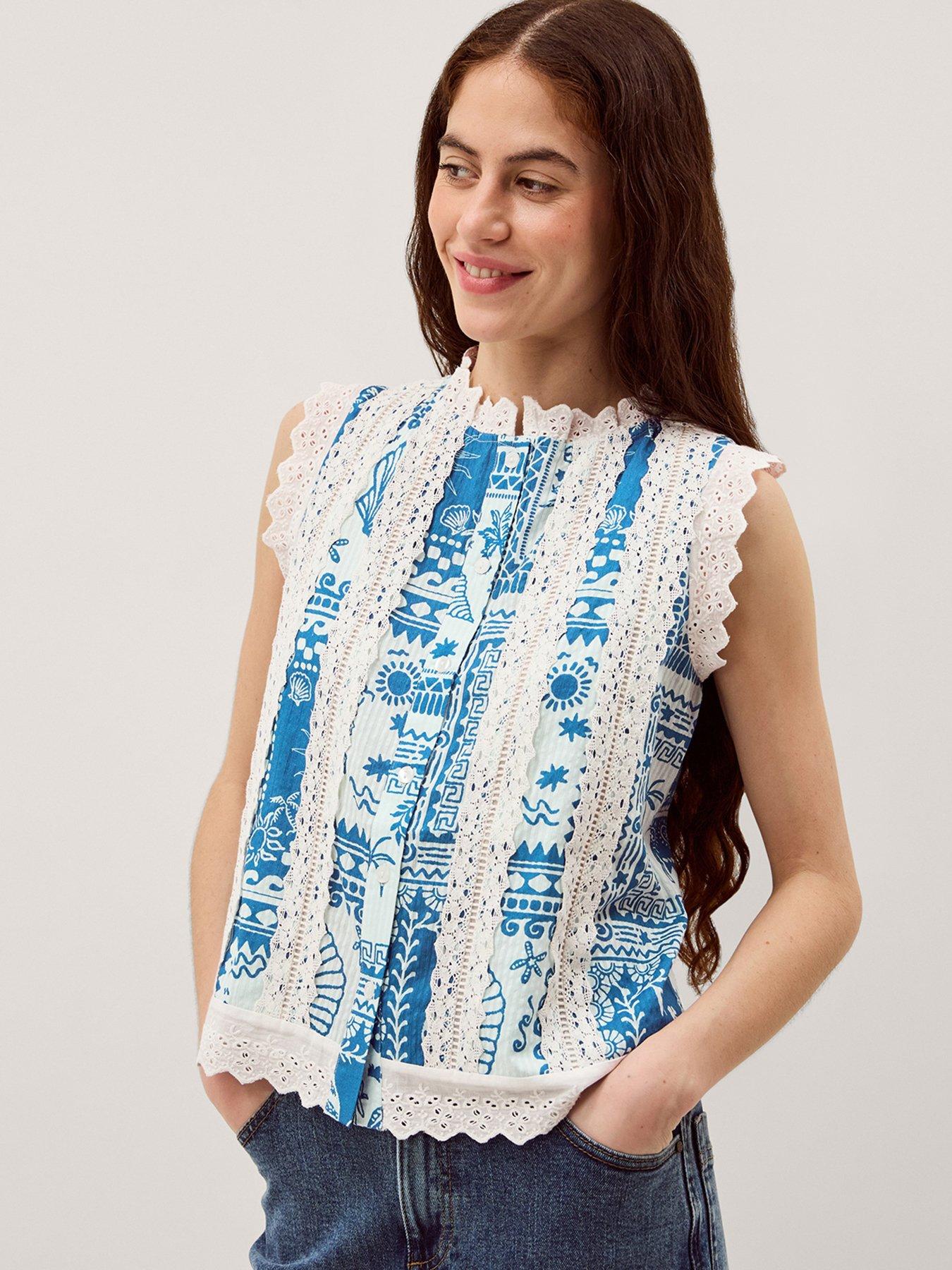 Monsoon Soleil Print Tank
