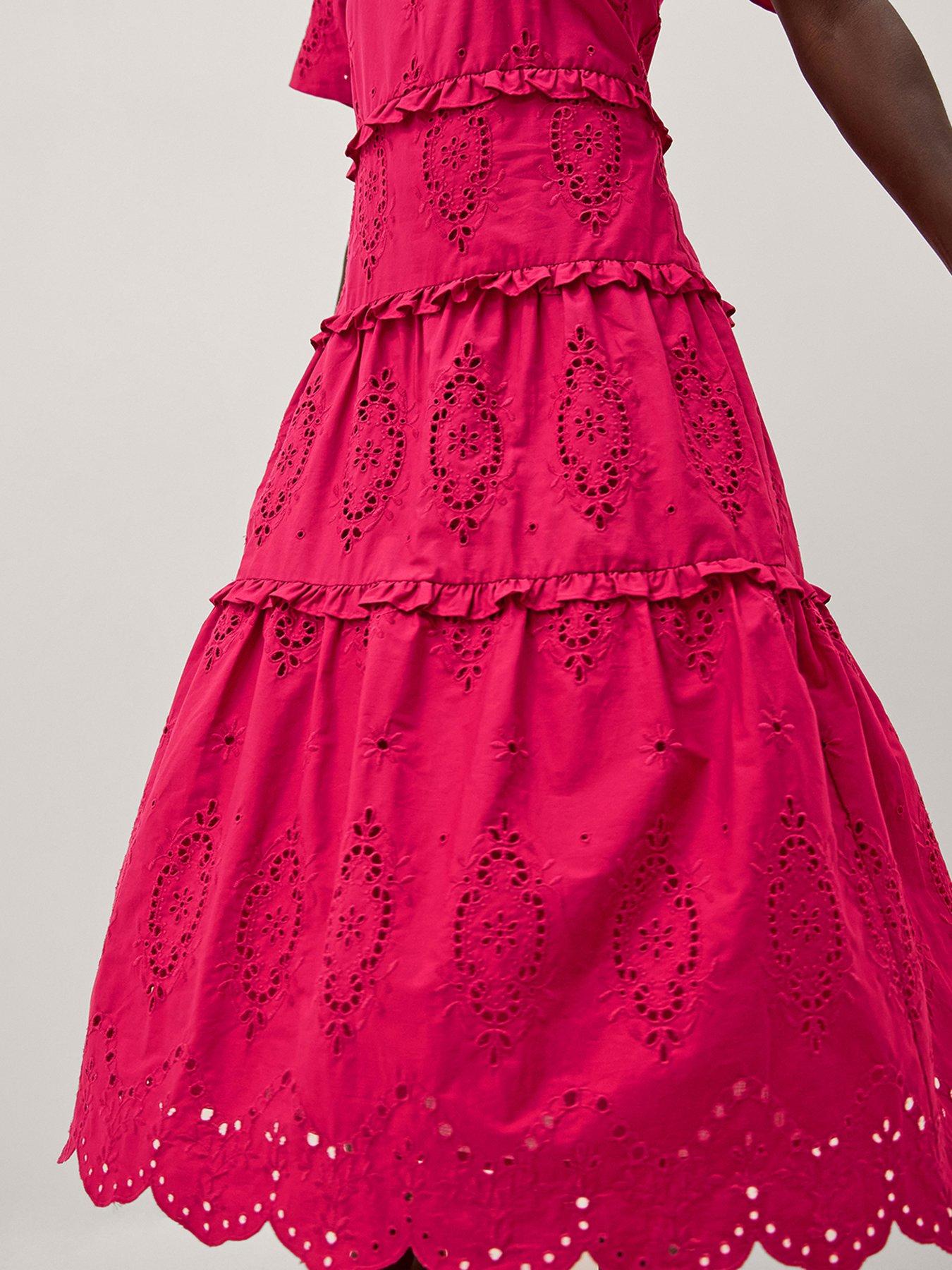 Image 4 of 5 of Monsoon Brooke Cutwork Dress
