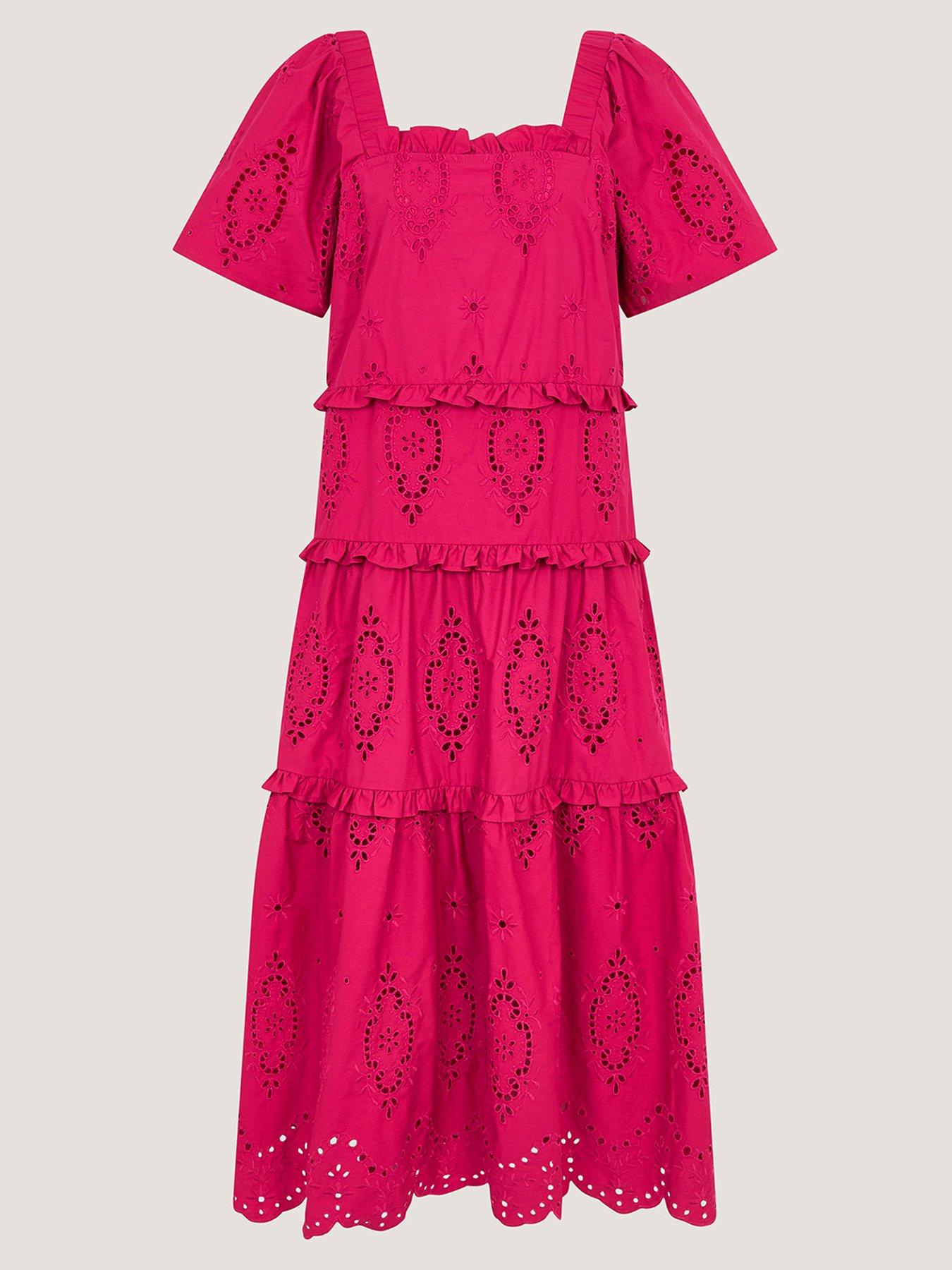 Image 5 of 5 of Monsoon Brooke Cutwork Dress