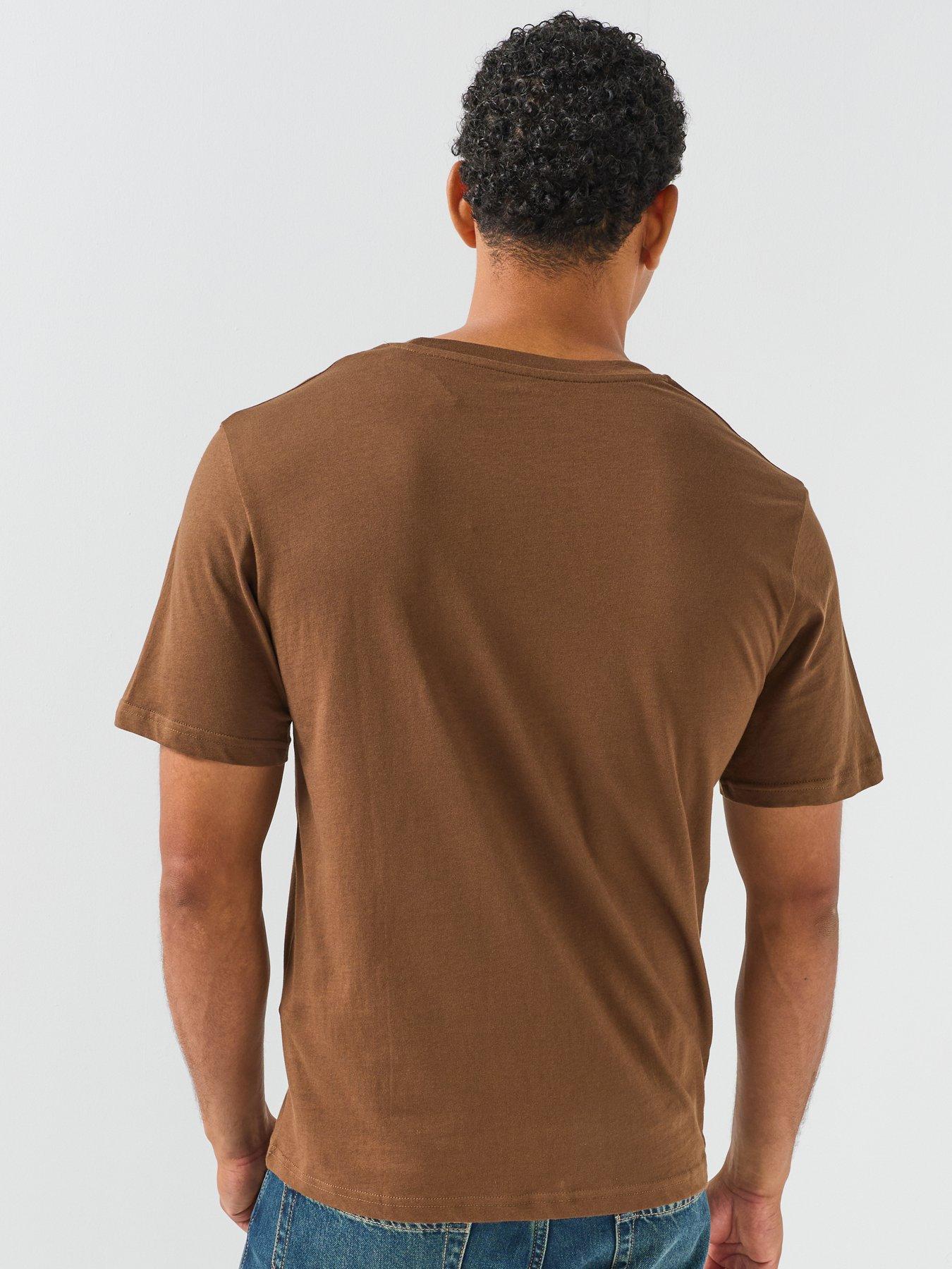 Image 2 of 6 of Jack & Jones Men's Roche Mountain Graphic T-Shirt - Brown
