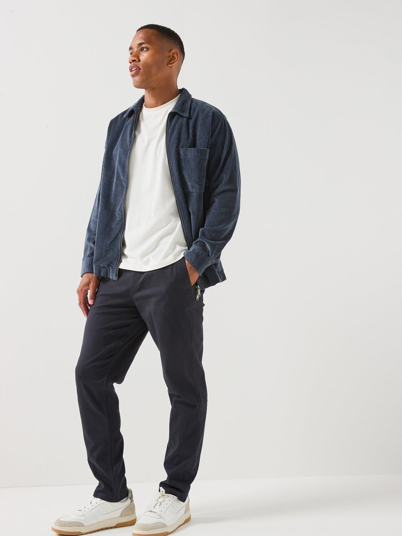 Image 6 of 6 of Jack & Jones Stace Dylan Joggers - Navy