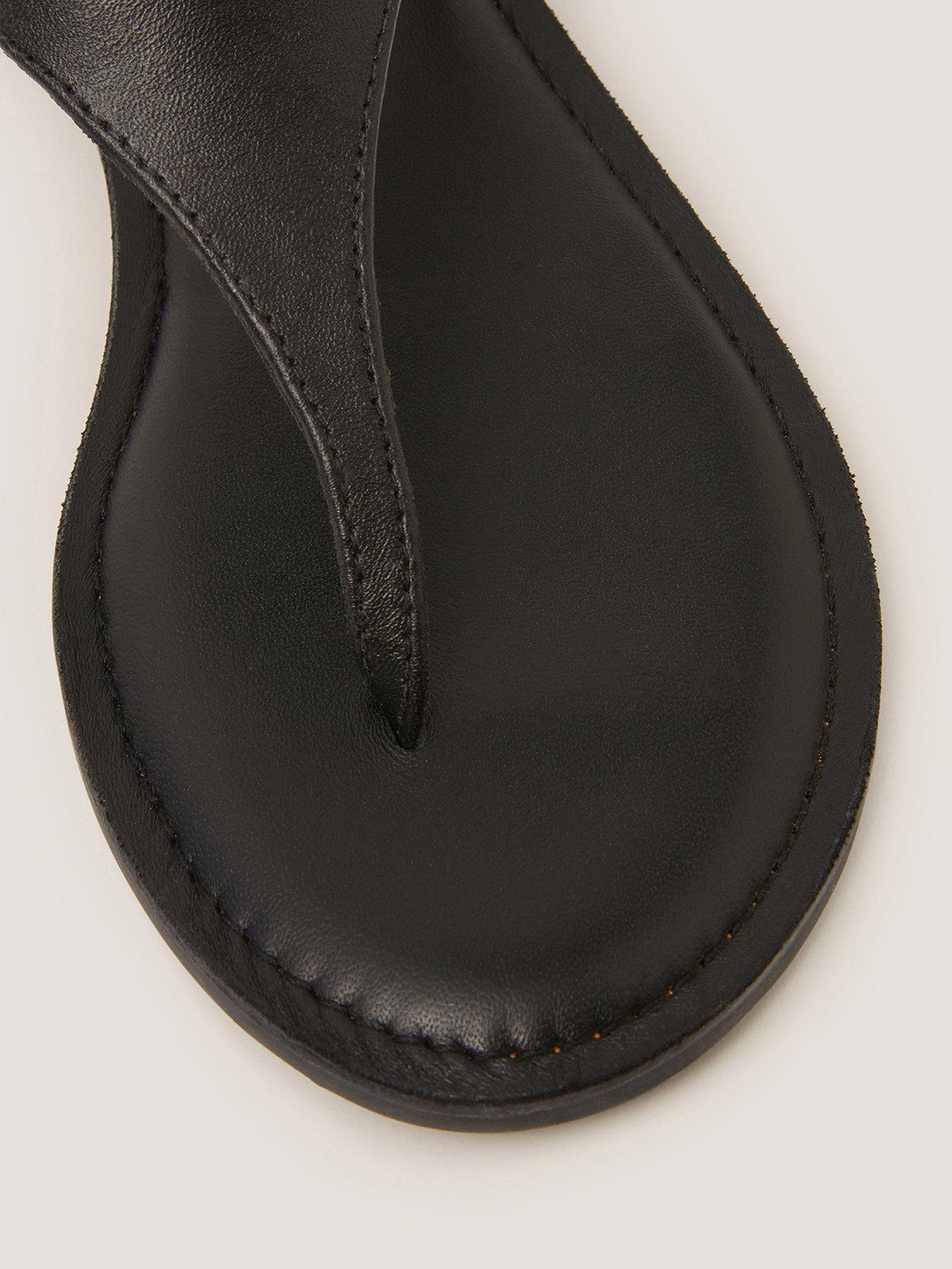 Image 3 of 3 of Monsoon Immy Leather Toe Post
