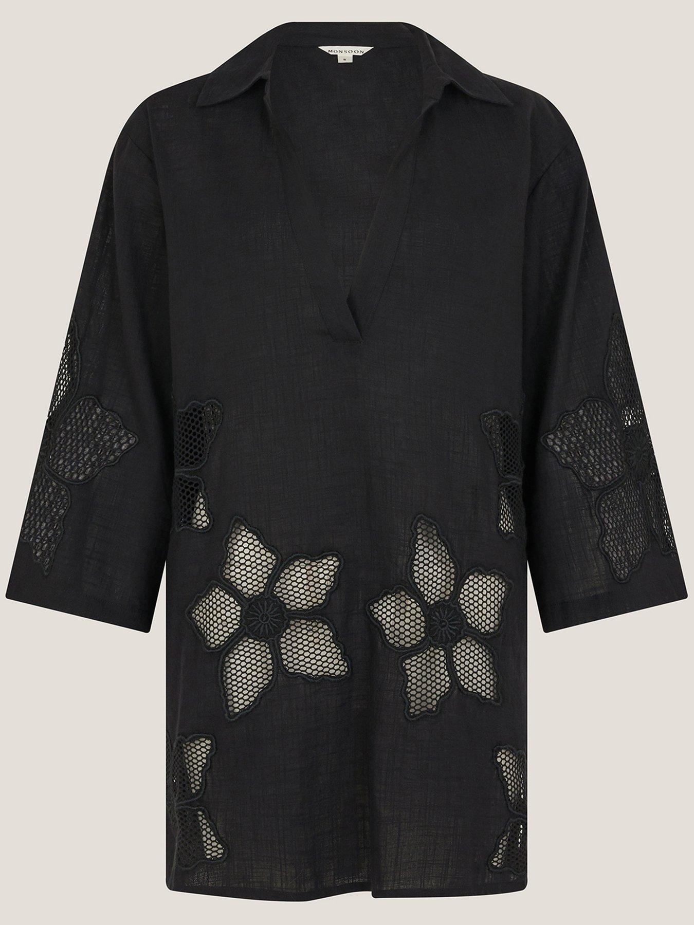 Image 5 of 5 of Monsoon Joanna Cutwork Shirt