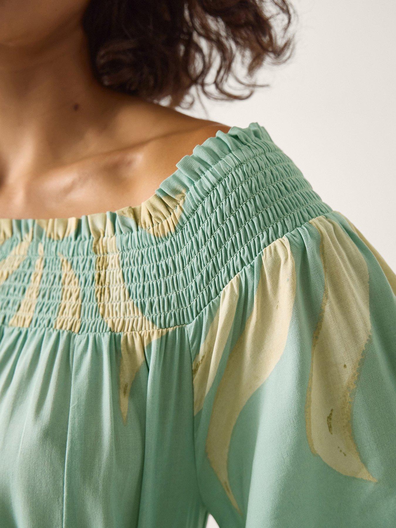 Image 5 of 6 of Monsoon Tashie Bardot Dress