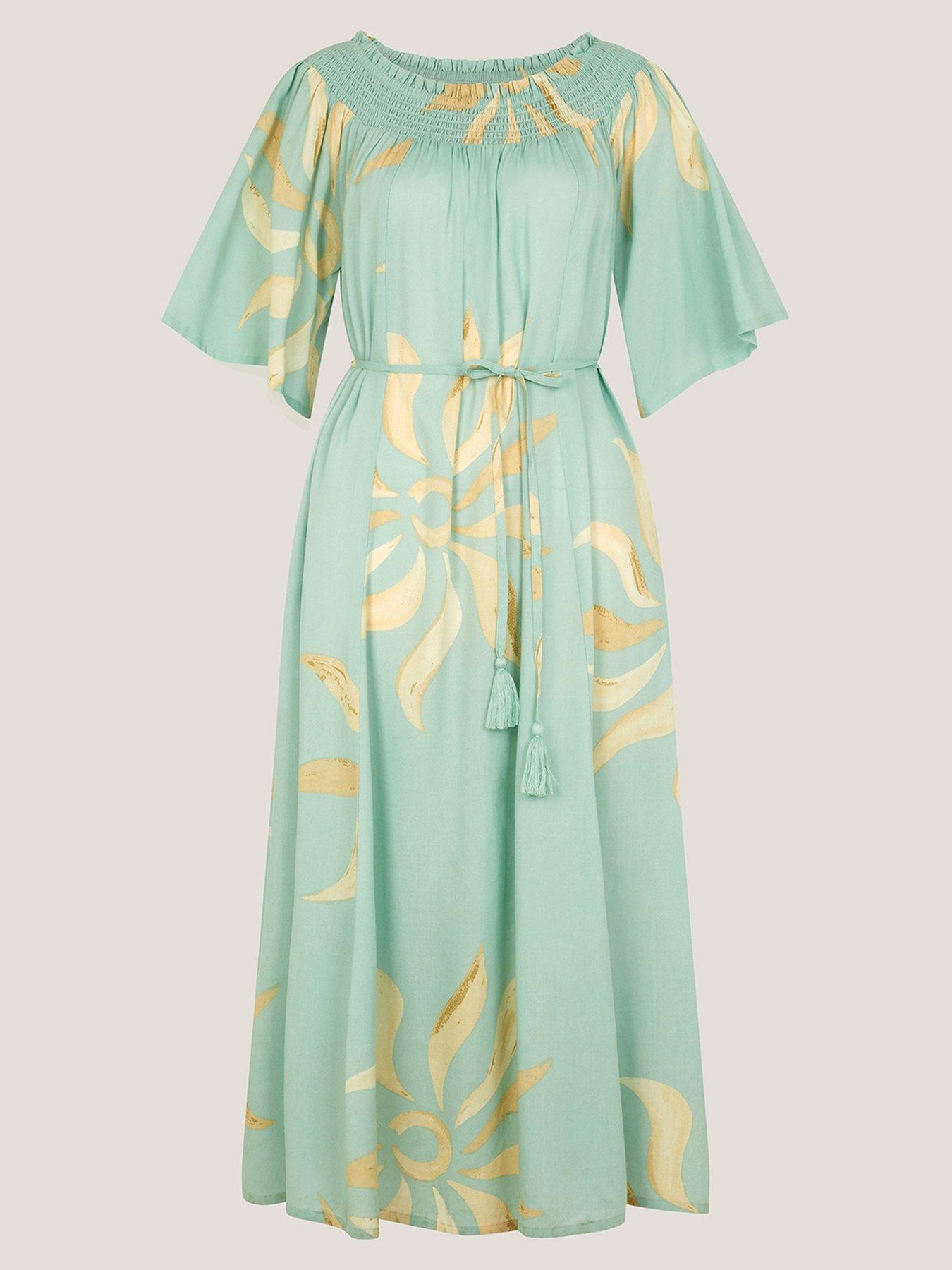 Image 6 of 6 of Monsoon Tashie Bardot Dress