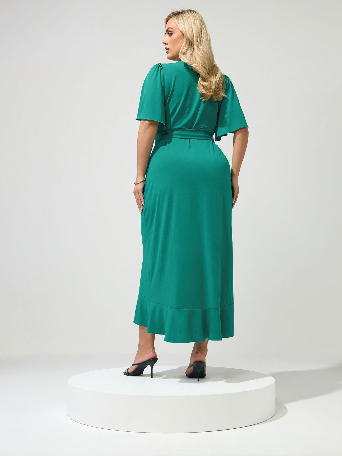 Image 2 of 4 of Yours Curve Ruffle Ity Dress