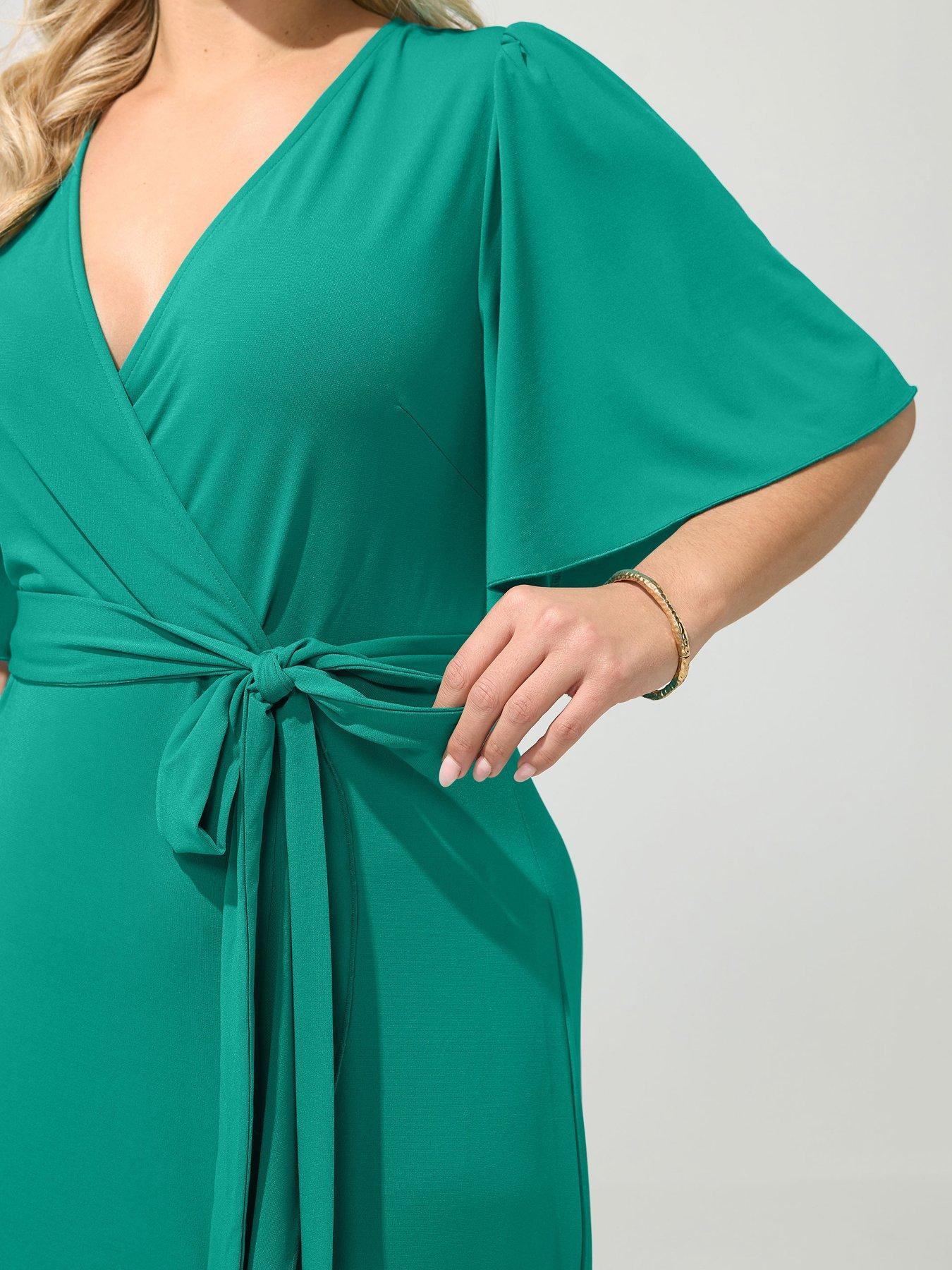 Image 4 of 4 of Yours Curve Ruffle Ity Dress