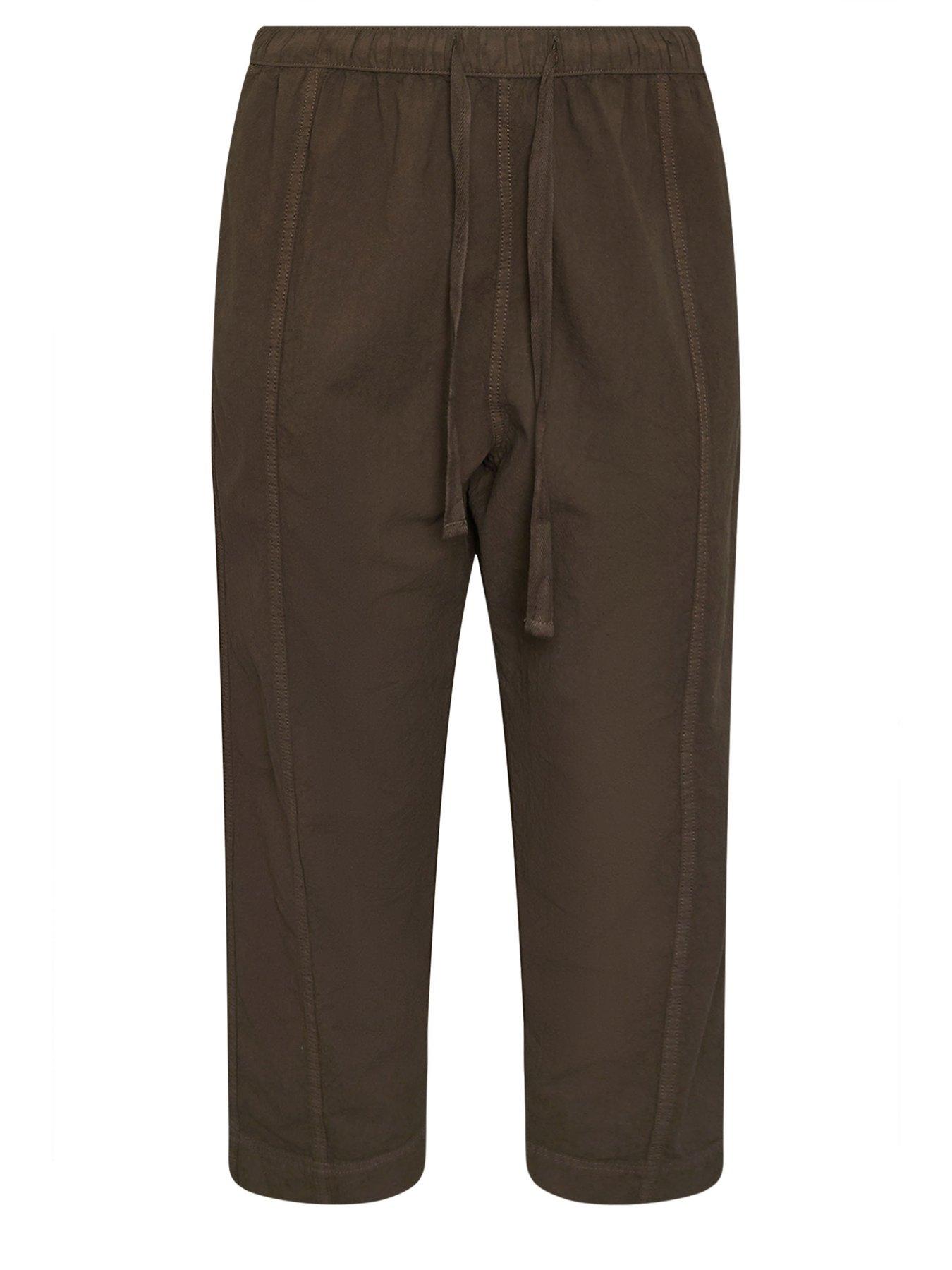 Image 5 of 5 of Yours Curve Cool Cotton Barrel Trouser