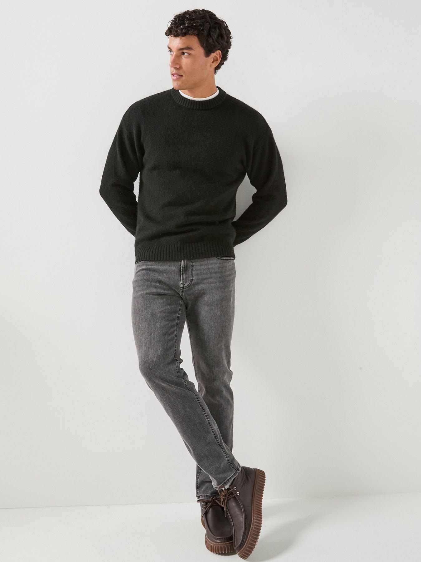Jack & Jones Clark Straight Fit Jean - Black