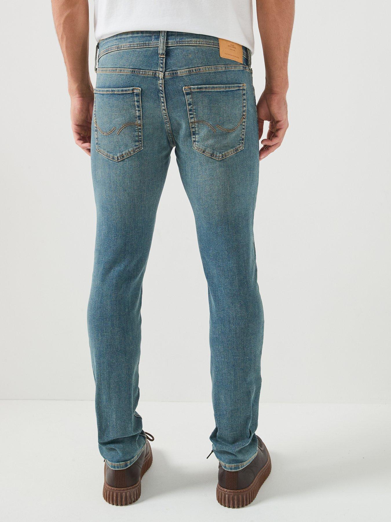 Image 2 of 6 of Jack & Jones Glen Slim Fit Jeans - Blue