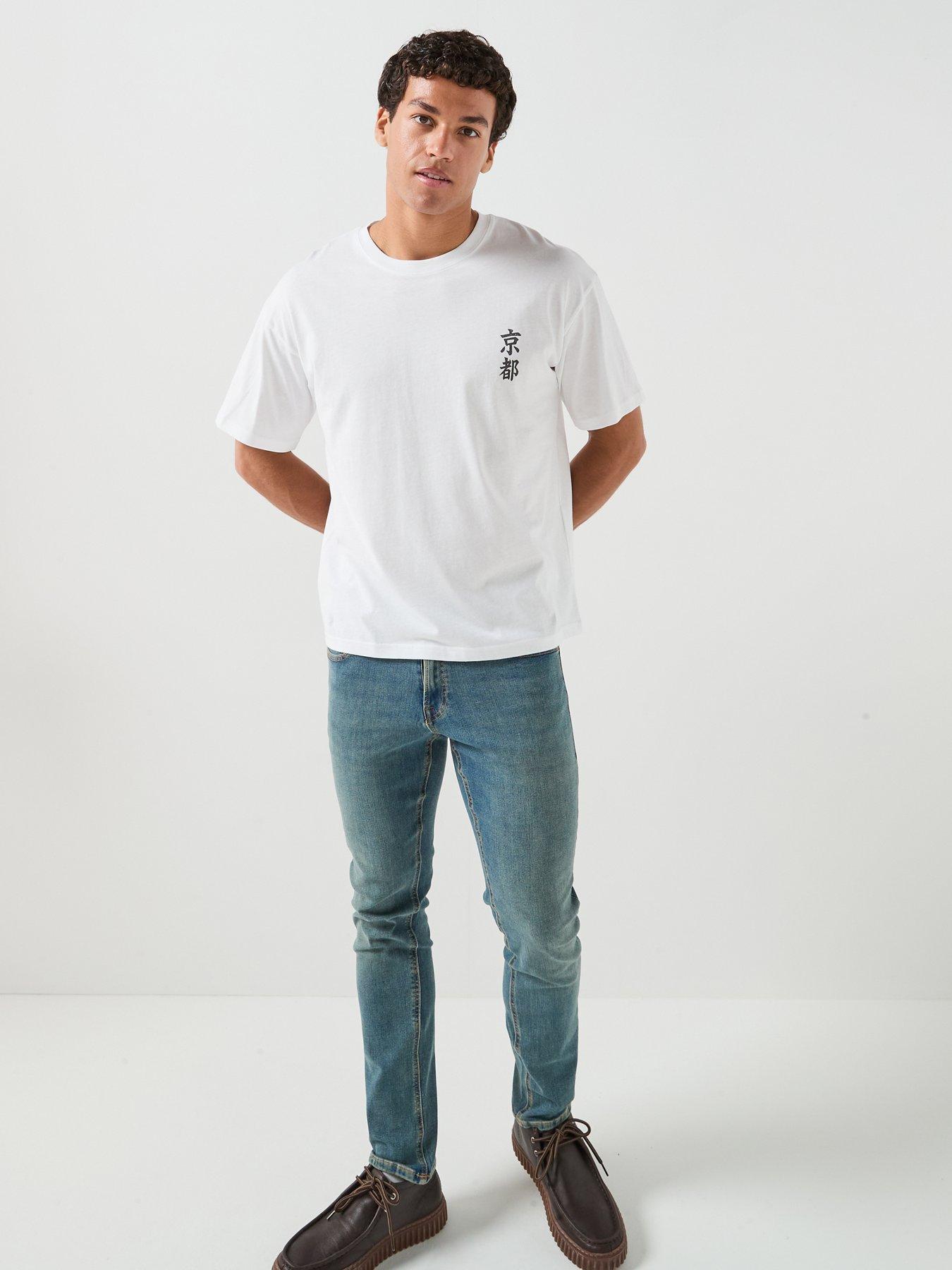 Image 3 of 6 of Jack & Jones Glen Slim Fit Jeans - Blue
