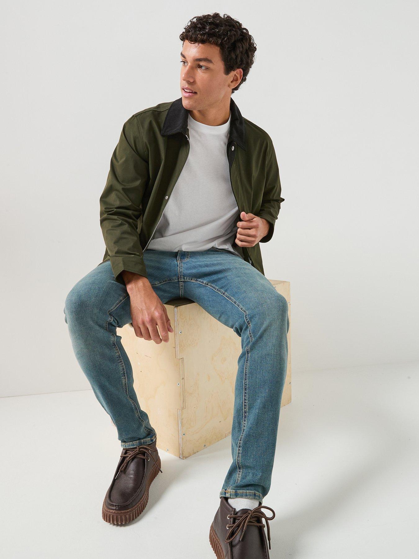 Image 5 of 6 of Jack & Jones Glen Slim Fit Jeans - Blue
