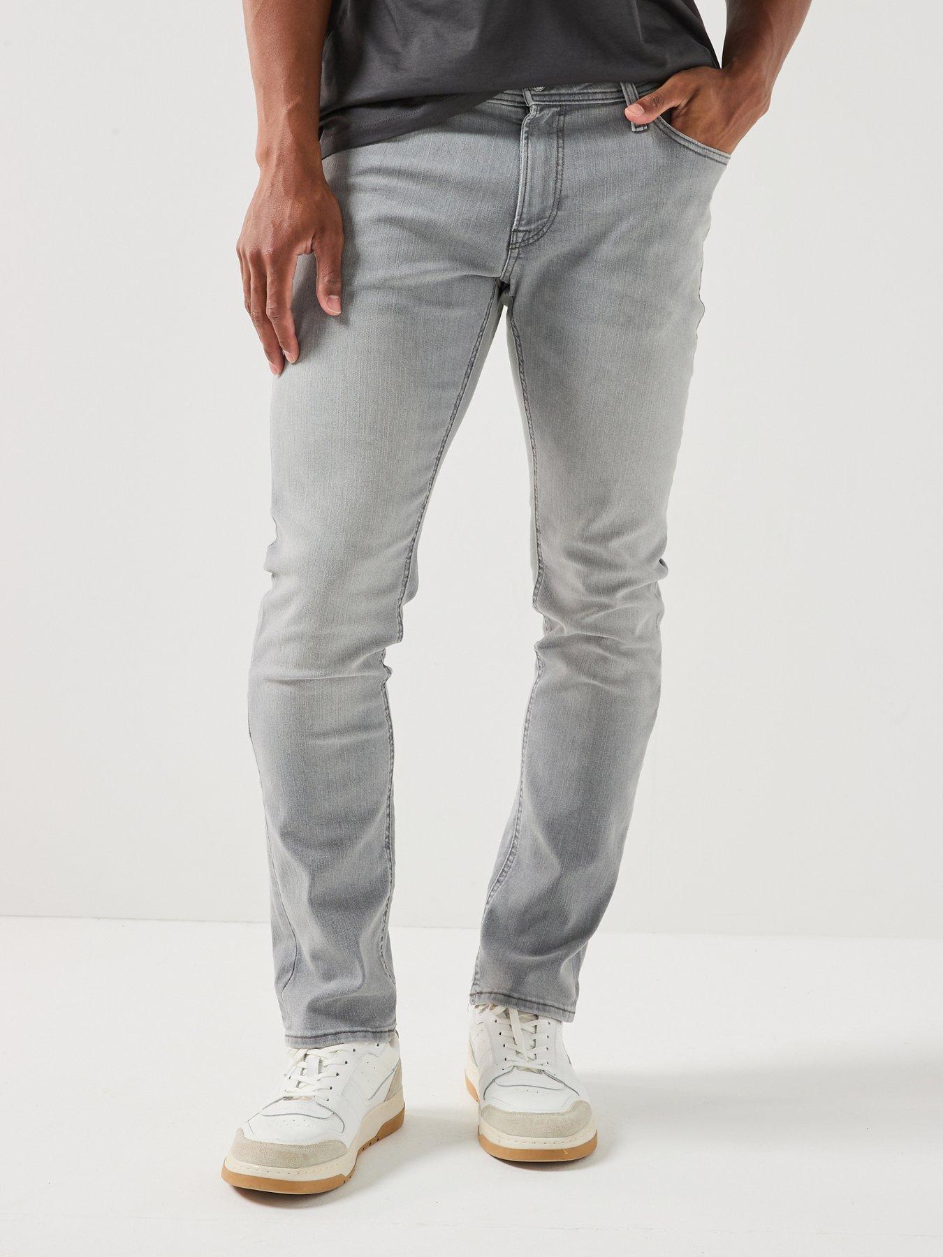 Jack & Jones Glen Slim Fit Jeans - Grey Denim