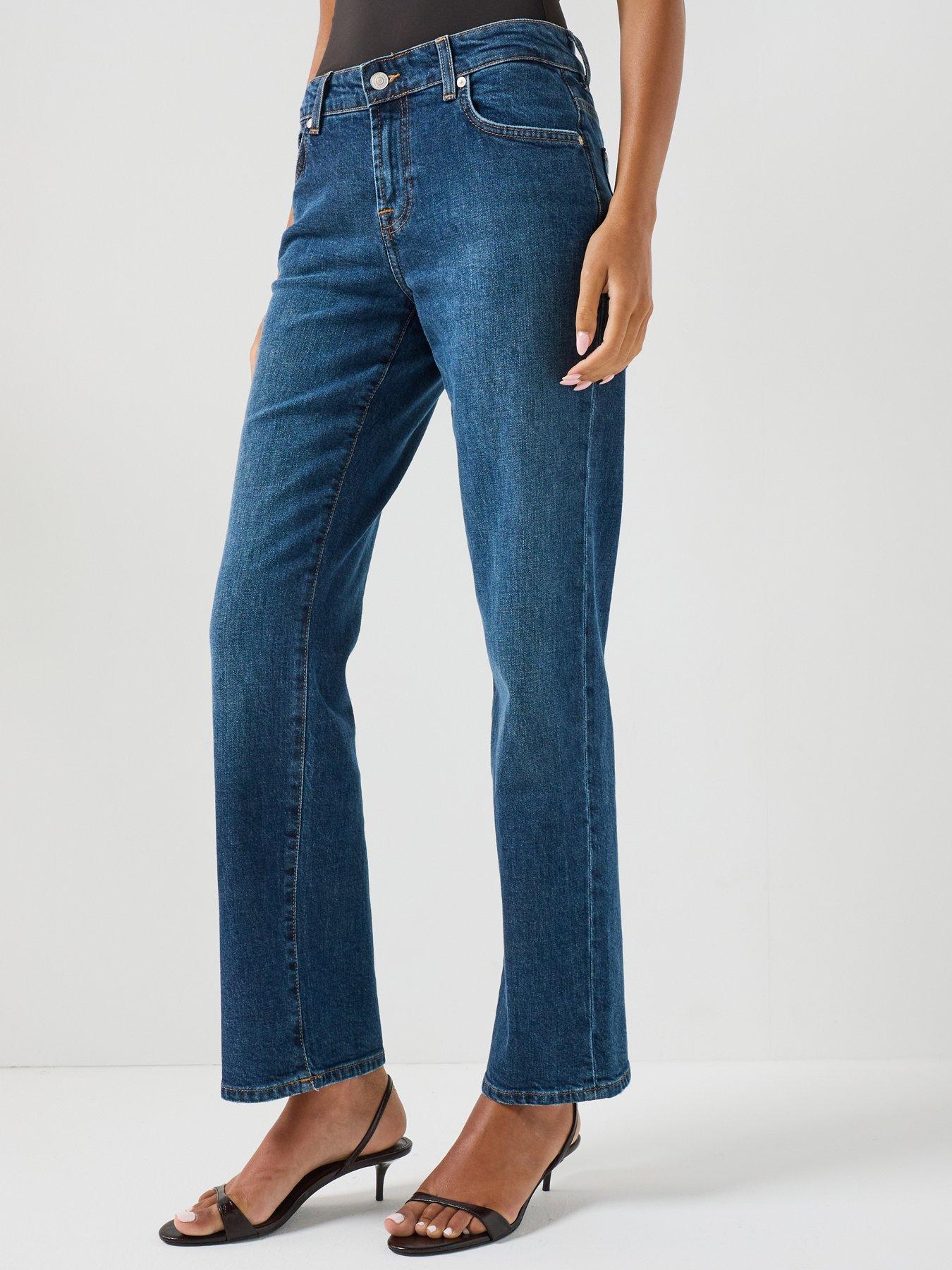 7 FOR ALL MANKIND Comfort Calie Straight In Indiglow