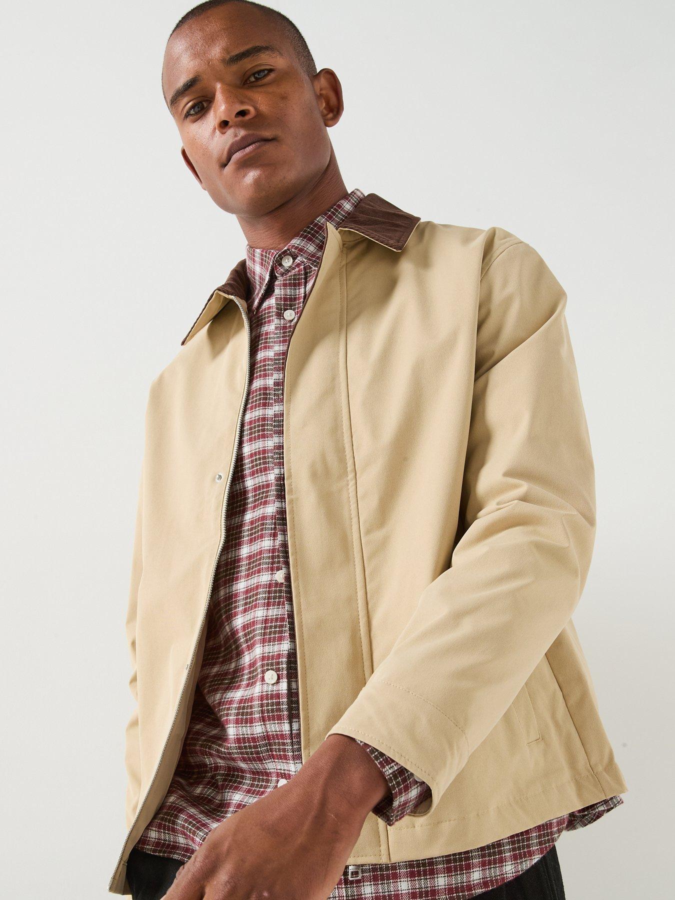 Image 5 of 6 of Jack & Jones Wolf Worker Jacket - Beige