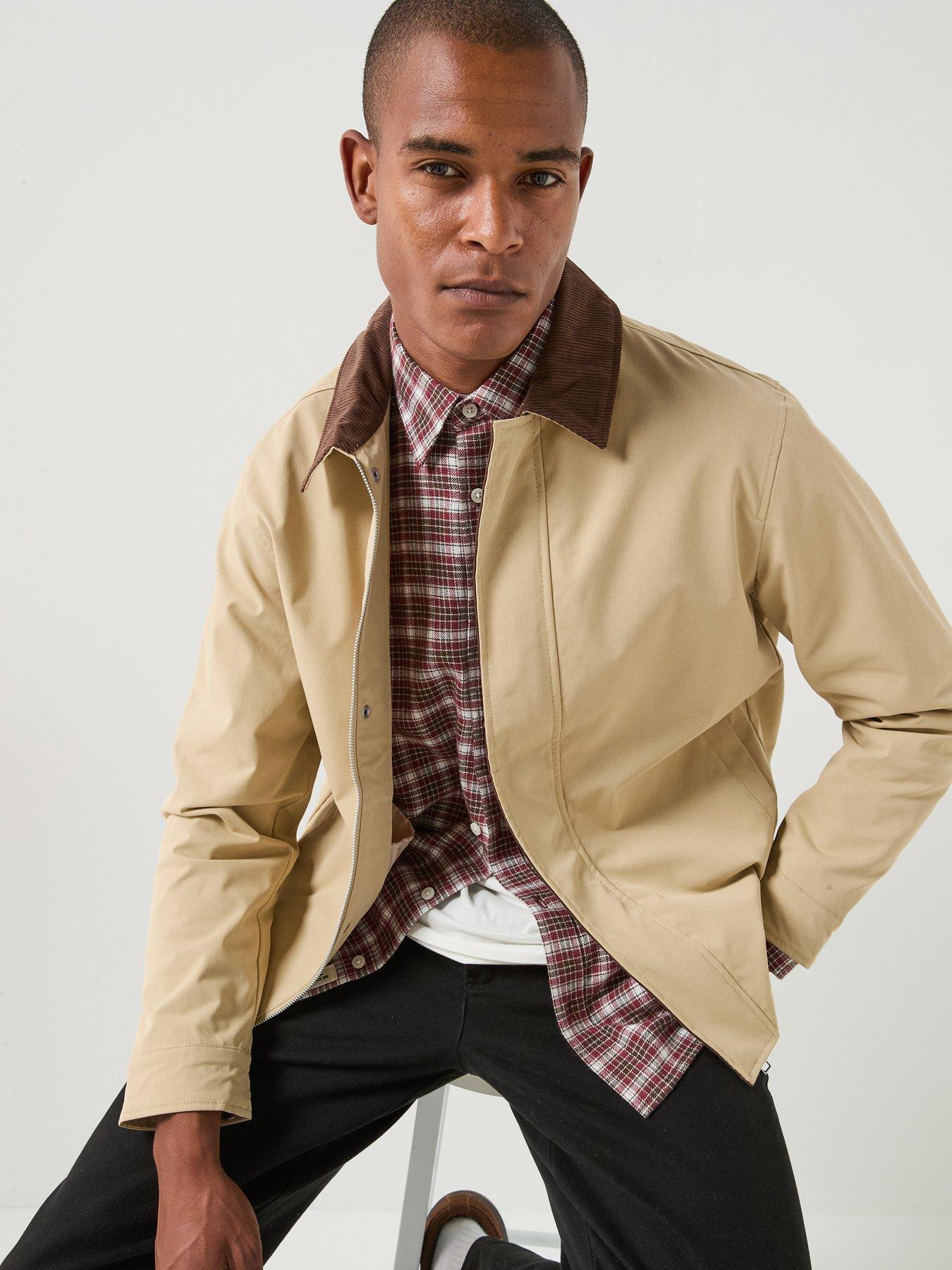 Image 6 of 6 of Jack & Jones Wolf Worker Jacket - Beige