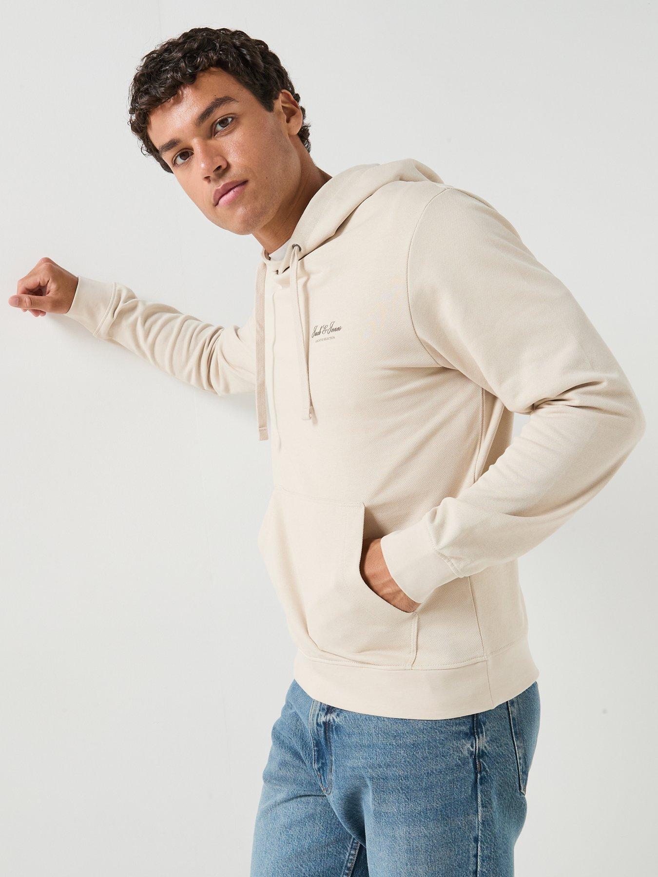 Image 5 of 5 of Jack & Jones Archive Hoodie - Cream