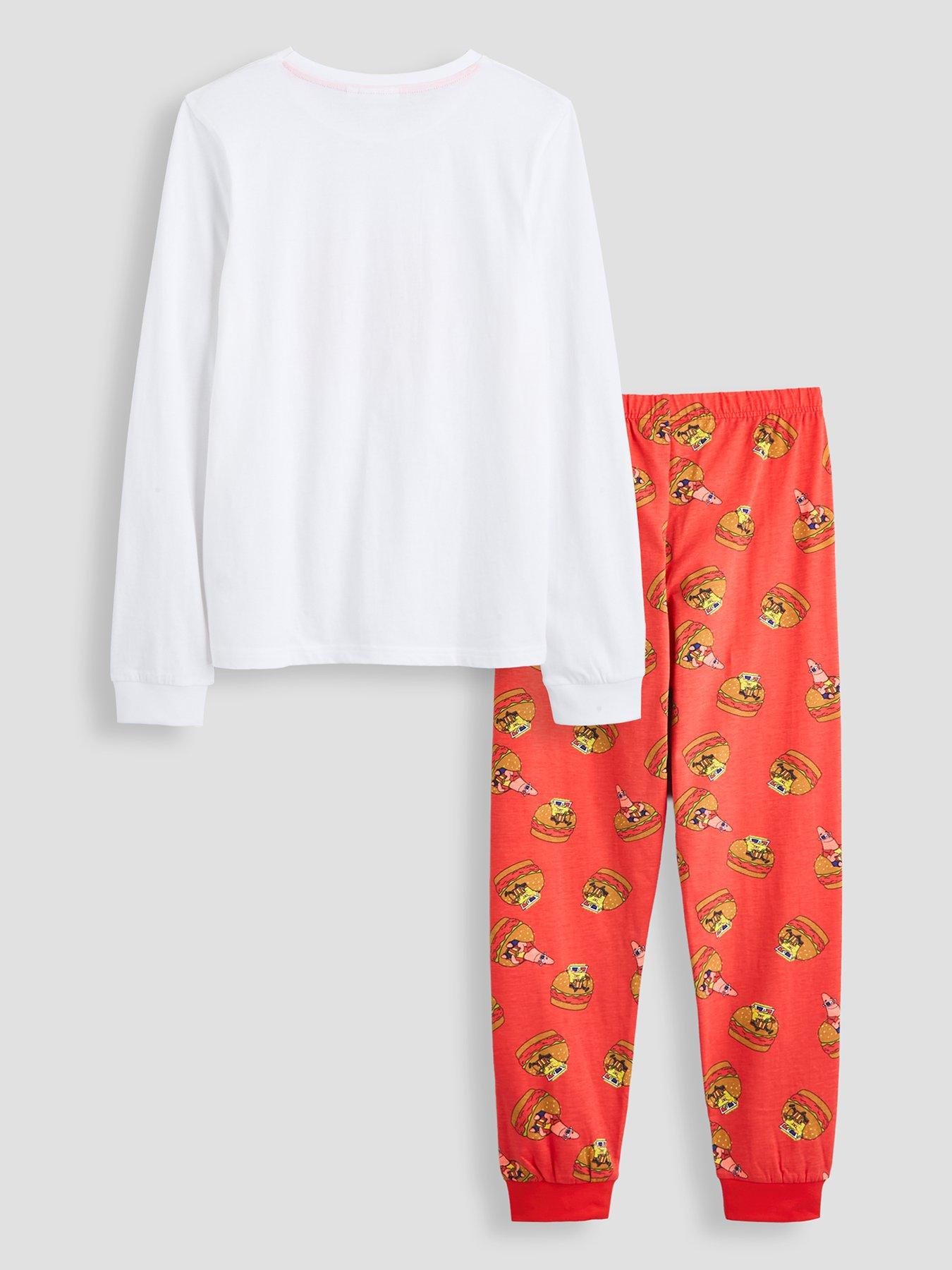 Image 2 of 5 of The Very Collection Sponge Bob pyjamas