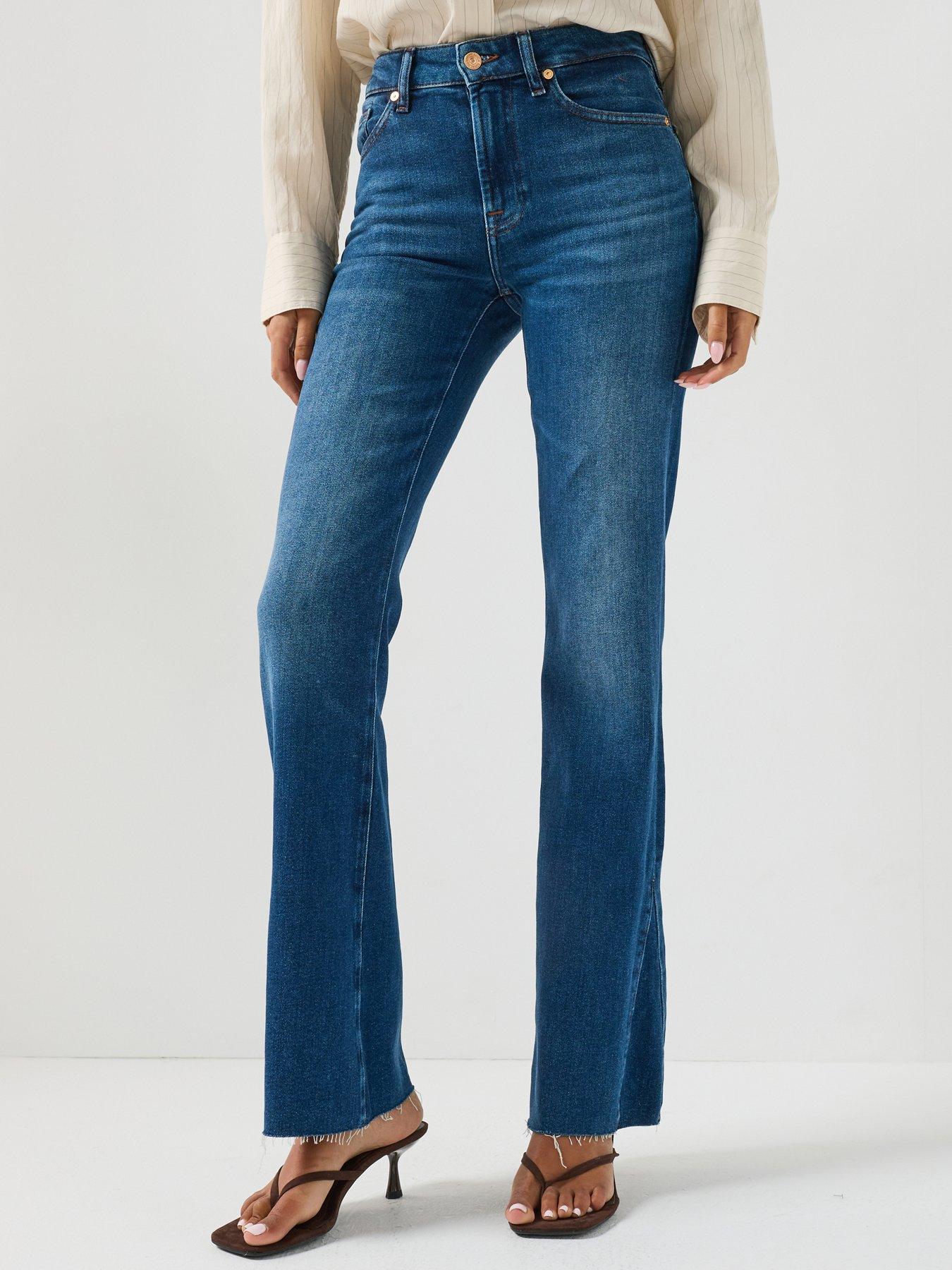 7 FOR ALL MANKIND Slim Illusion The Leggy Bootcut In Current