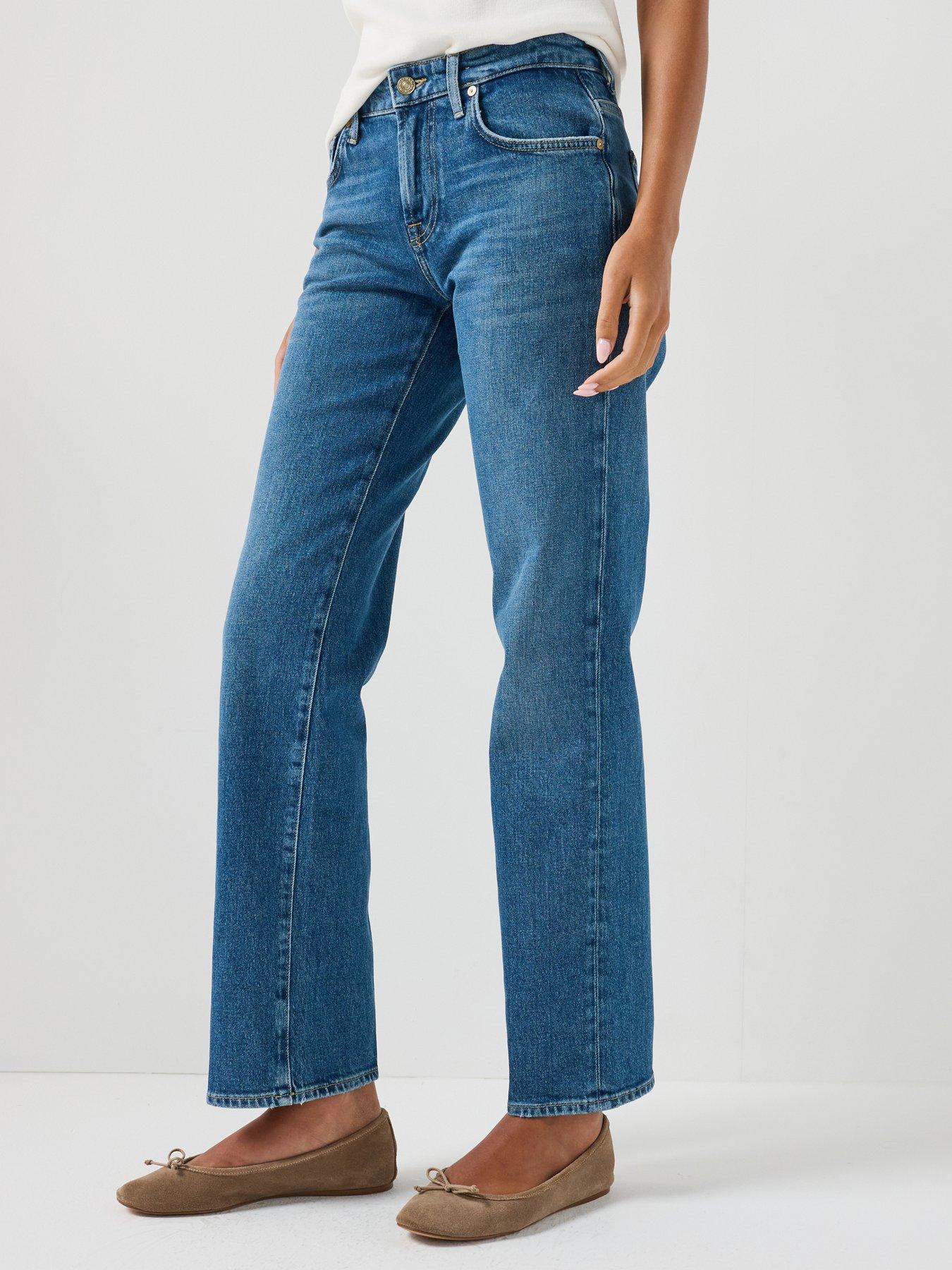 7 FOR ALL MANKIND Calie Straight Jeans