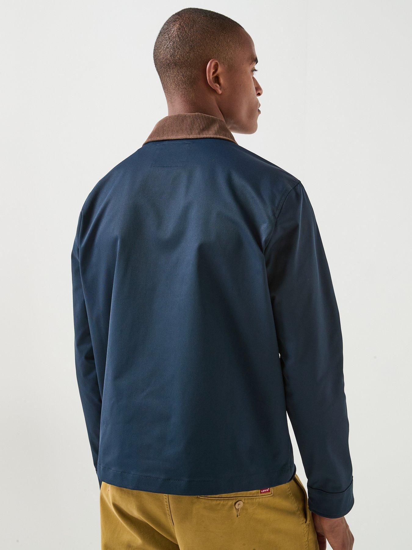 Image 2 of 6 of Jack & Jones Men's Worker Jacket with Spread Collar - Sky Captain