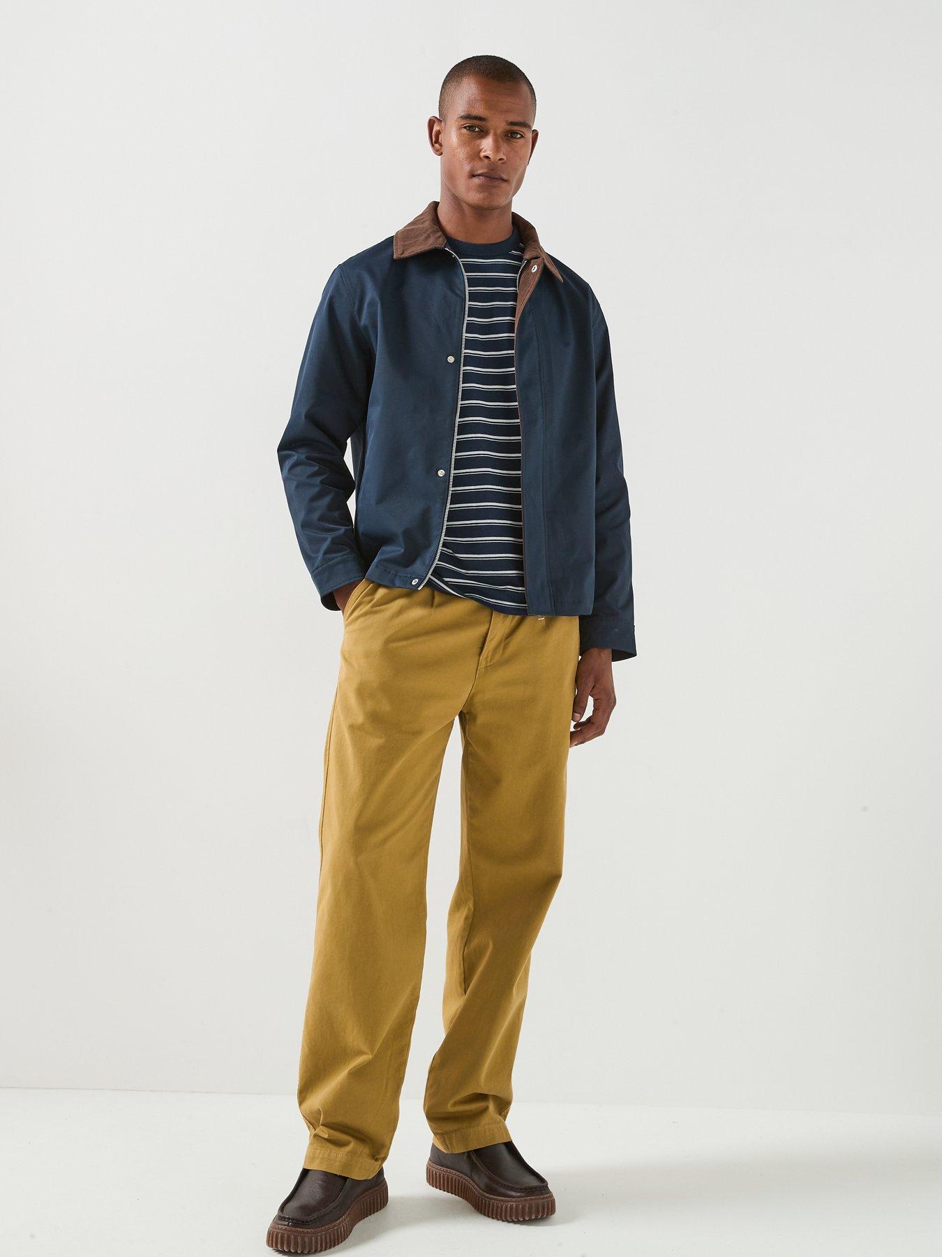 Image 3 of 6 of Jack & Jones Men's Worker Jacket with Spread Collar - Sky Captain