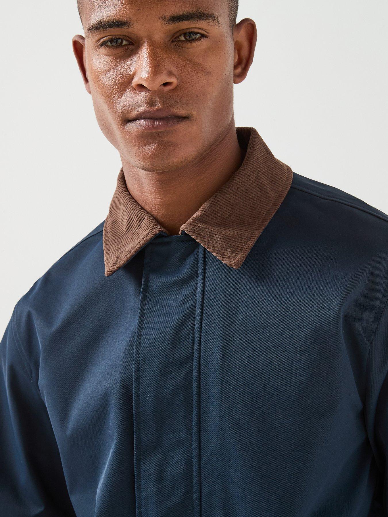 Image 6 of 6 of Jack & Jones Men's Worker Jacket with Spread Collar - Sky Captain