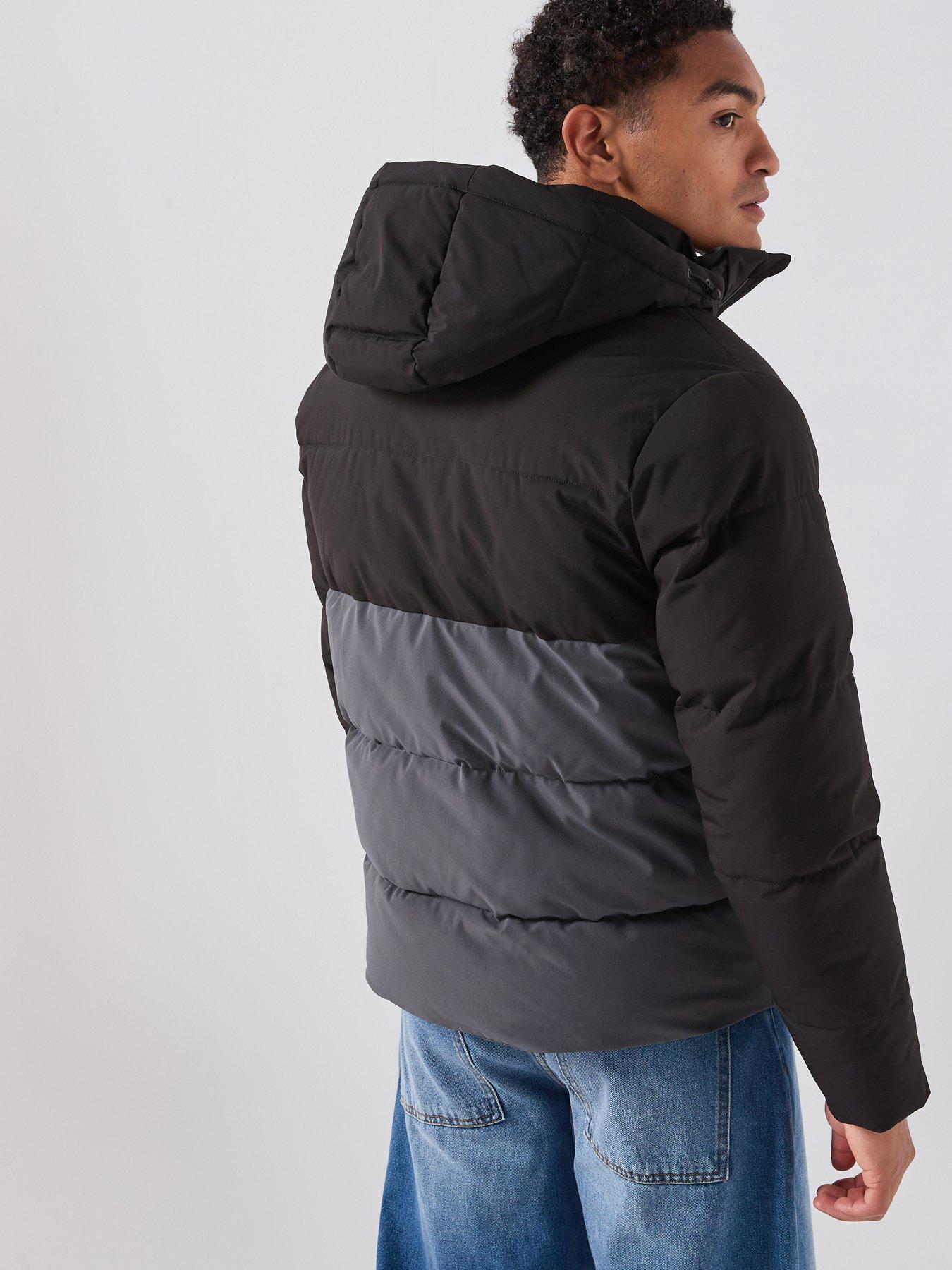 Image 2 of 6 of Jack & Jones Men's Becks Puffer Jacket - Asphalt