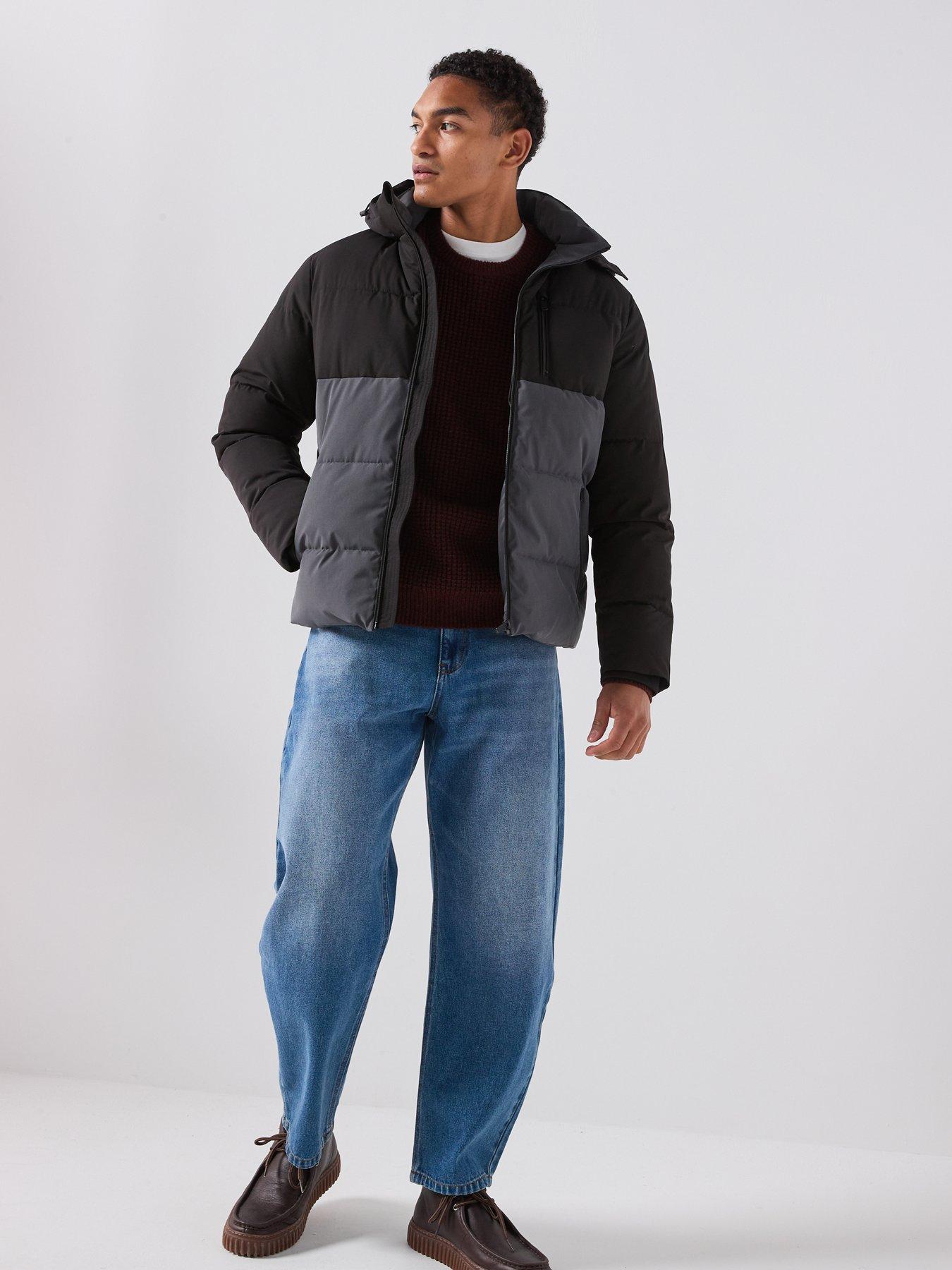 Image 6 of 6 of Jack & Jones Men's Becks Puffer Jacket - Asphalt
