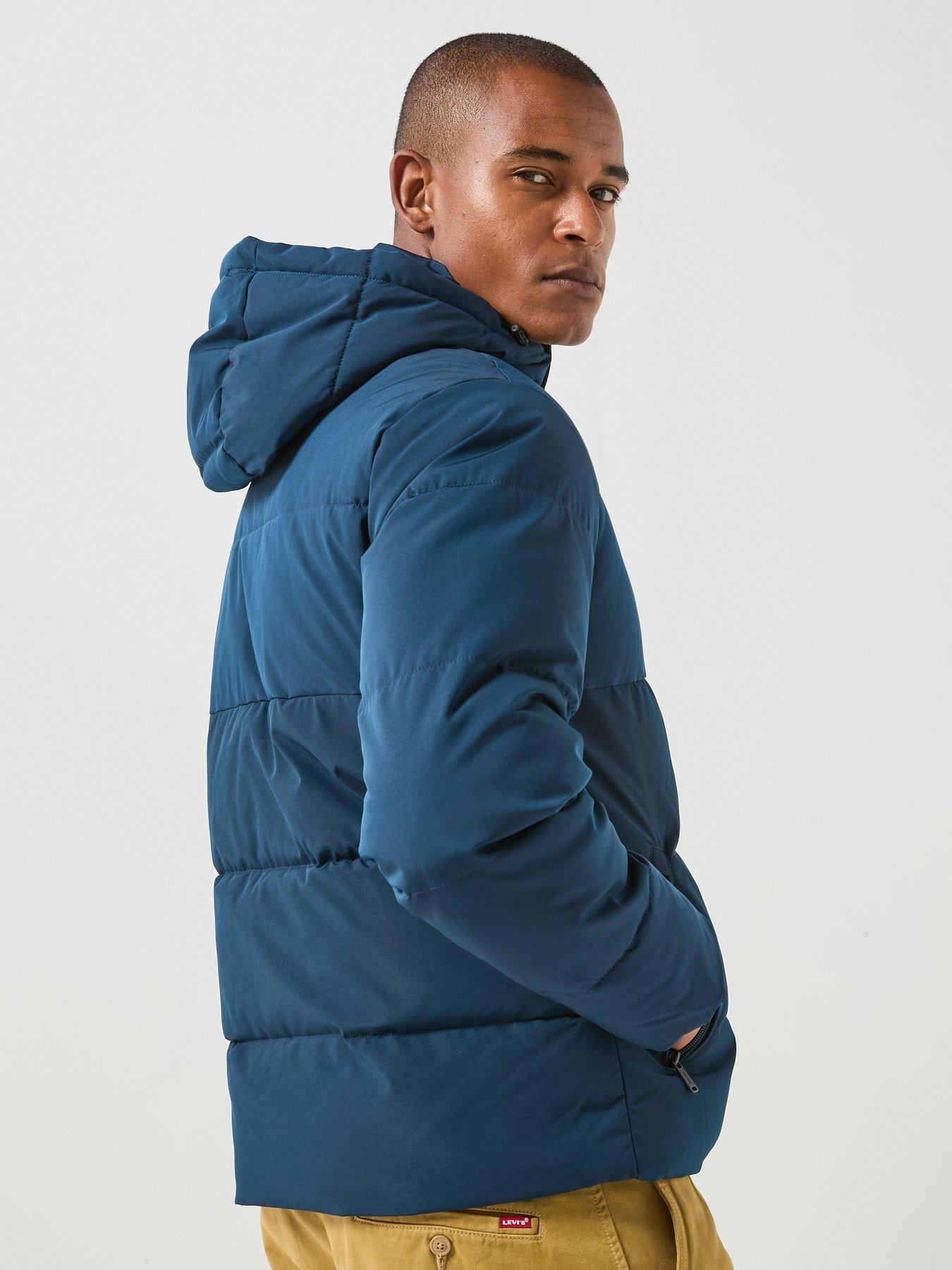 Image 2 of 6 of Jack & Jones Becks Puffer Jacket - Navy