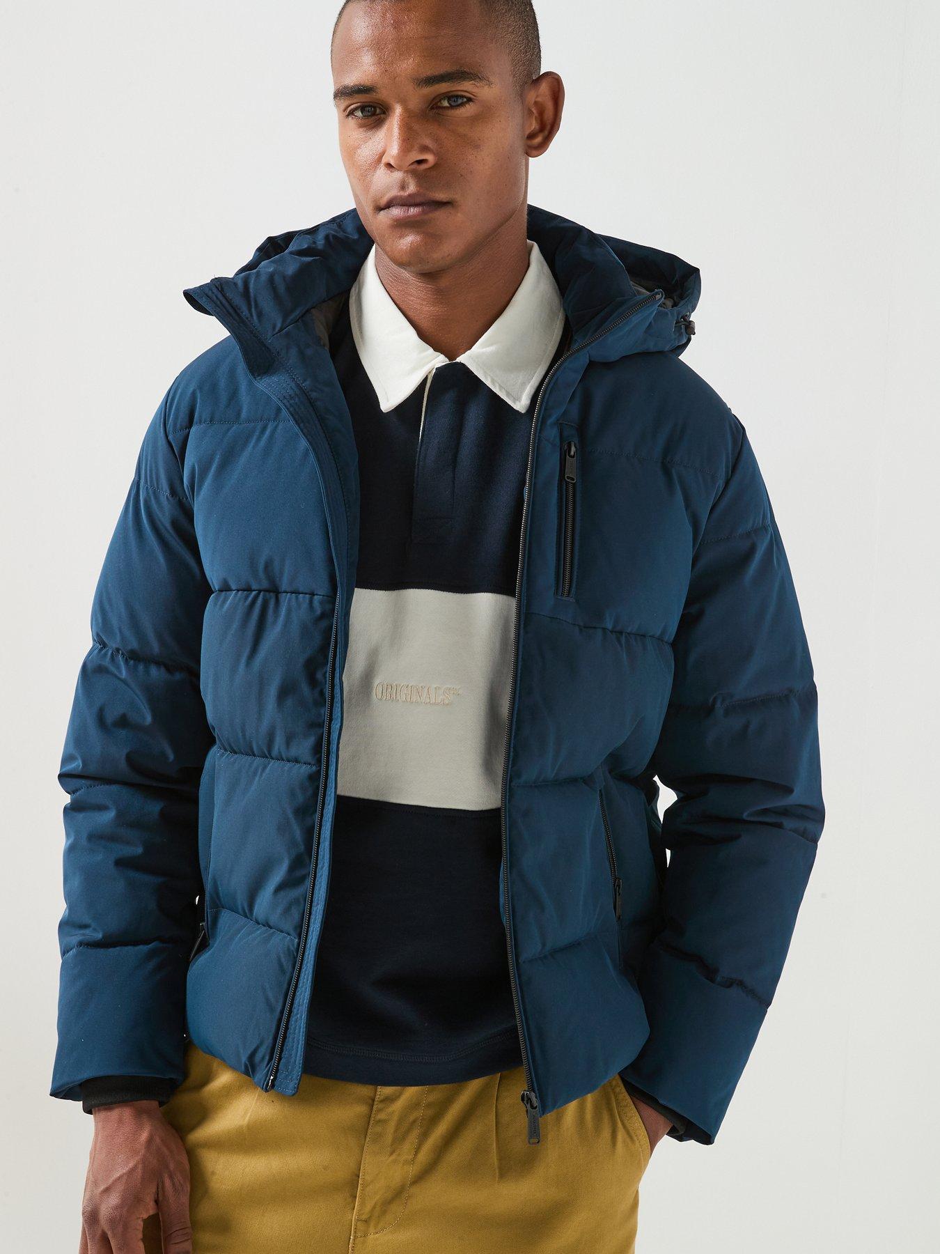 Image 5 of 6 of Jack & Jones Becks Puffer Jacket - Navy