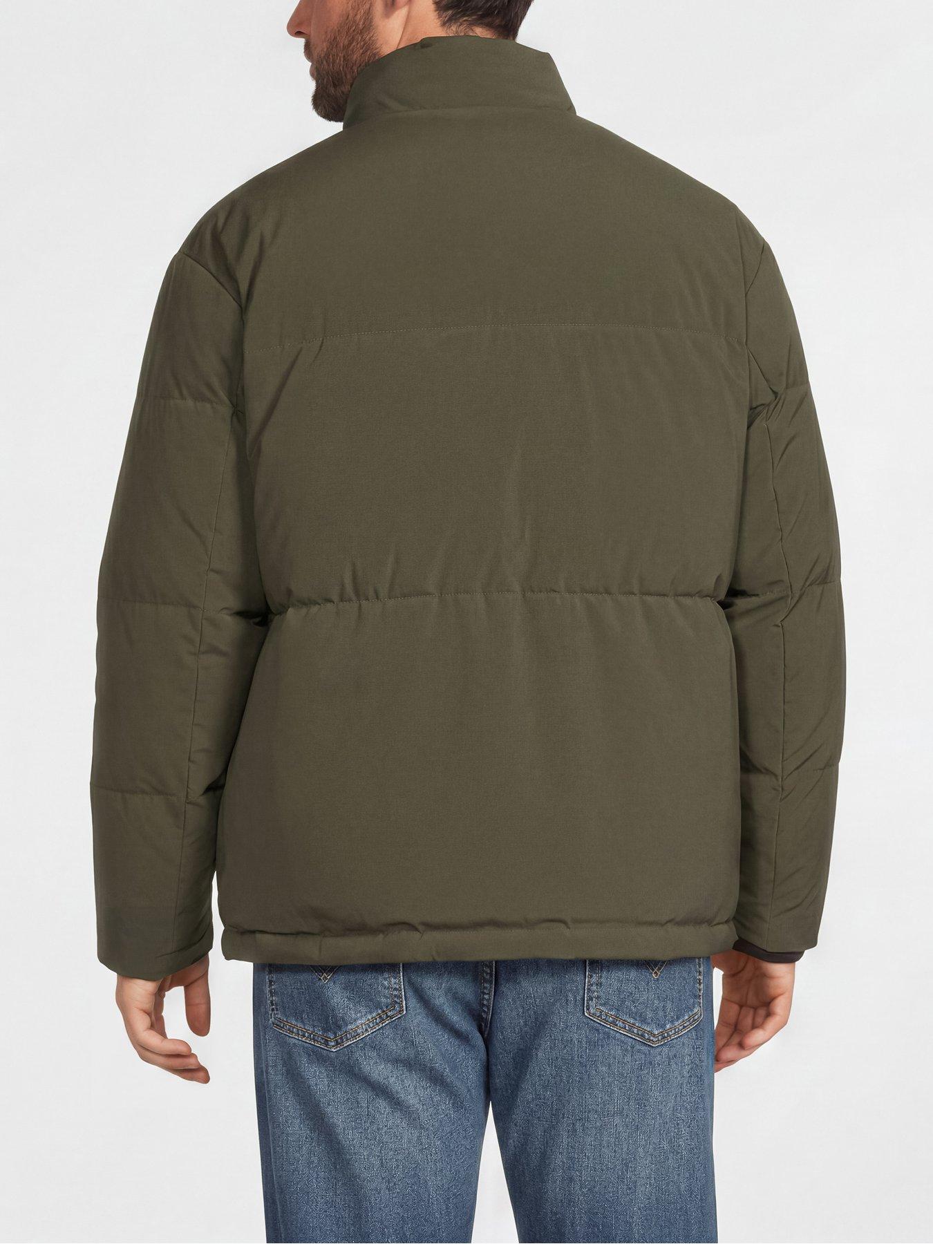 Image 2 of 5 of Jack & Jones Men's Plus Soho Puffer Coat - Khaki
