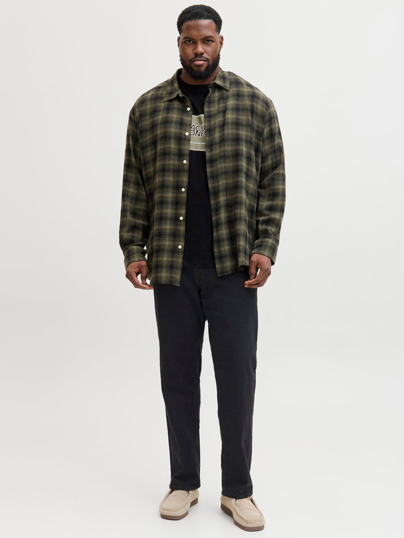 Image 3 of 6 of Jack & Jones Jack &amp; Jones Plus Glen Slim Fit Jean