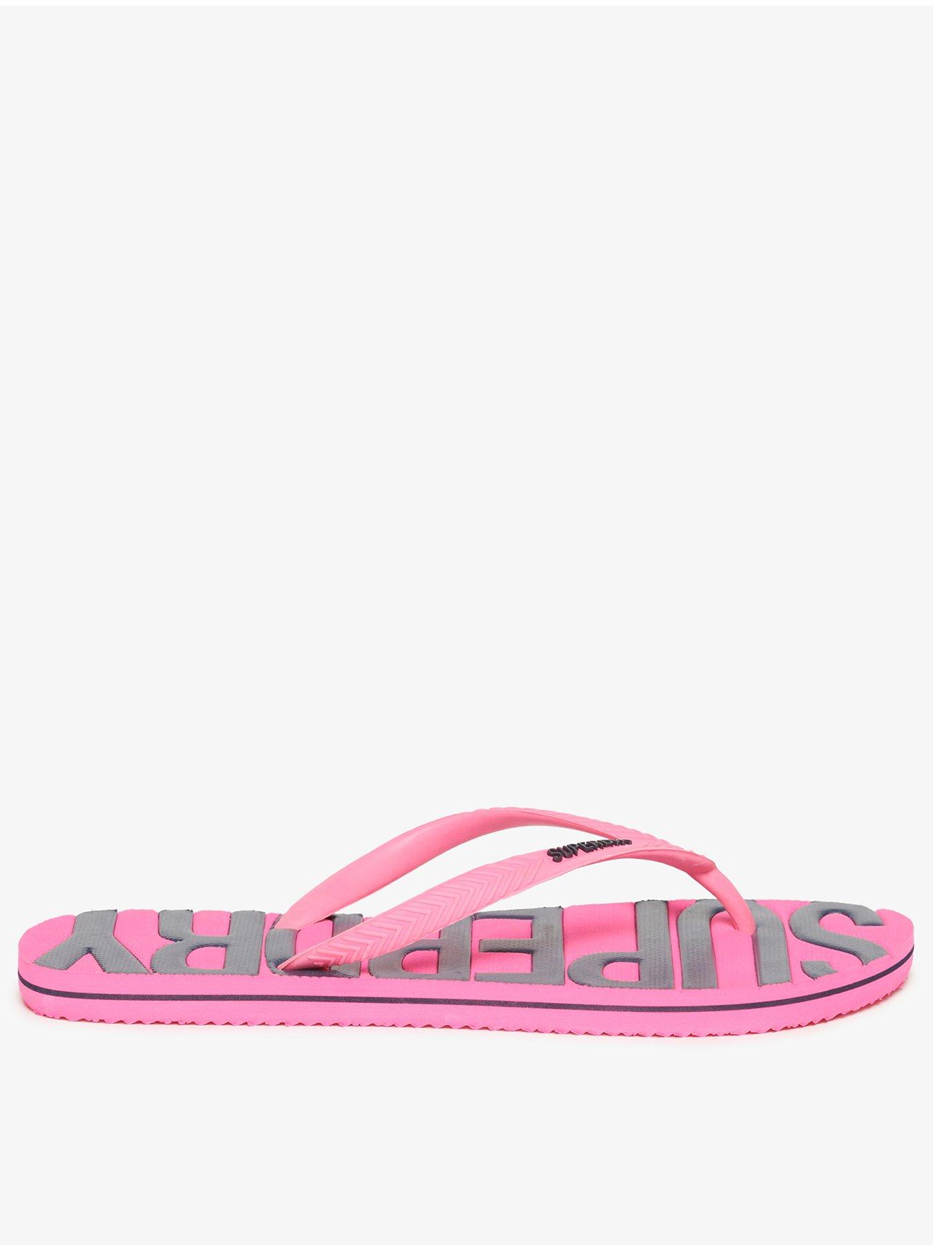 Image 1 of 6 of Superdry Vintage Vegan Flip Flop