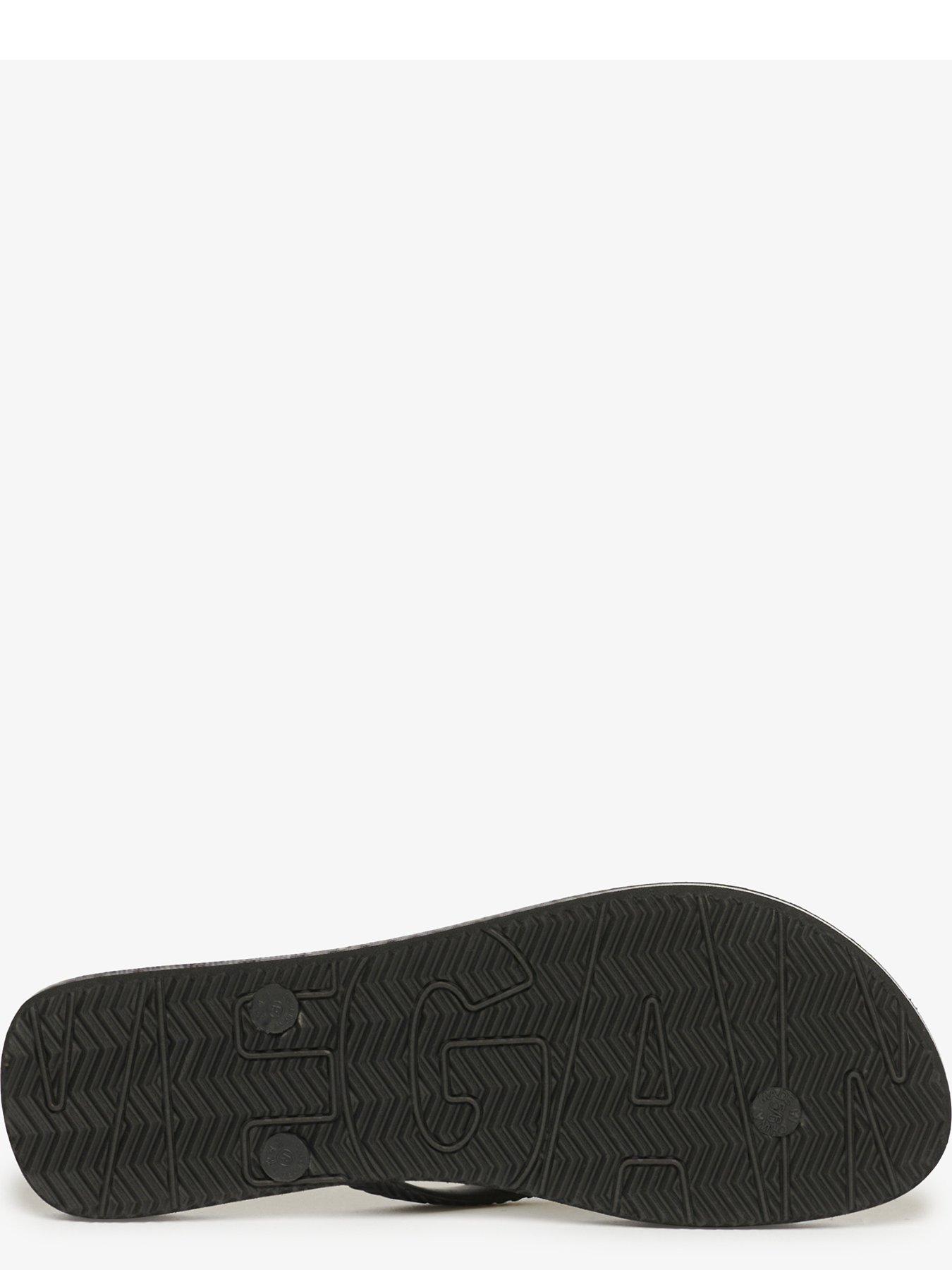 Image 5 of 7 of Superdry Vintage Vegan Flip Flop - Black