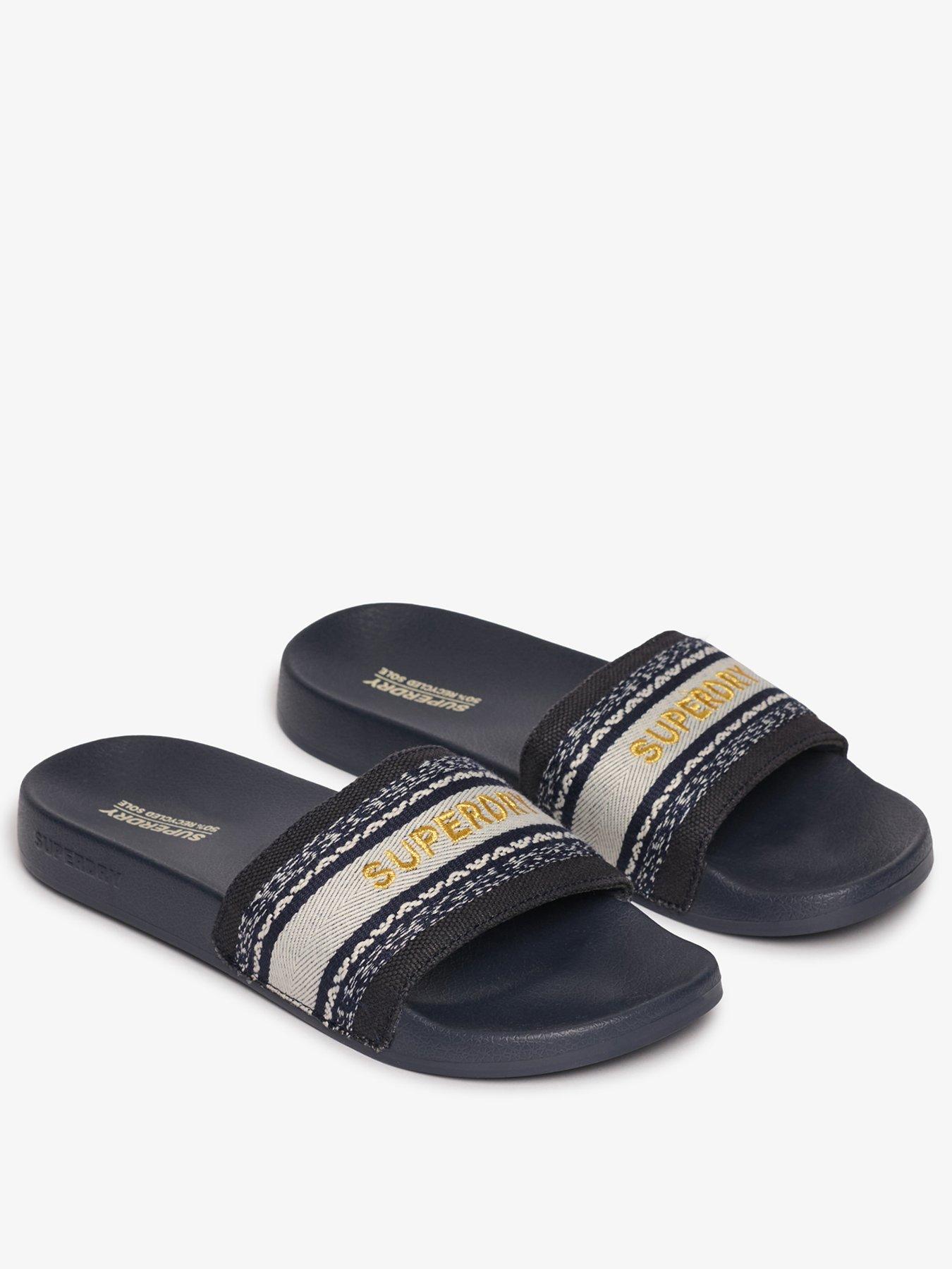 Image 2 of 6 of Superdry Webbing Vegan Pool Slide
