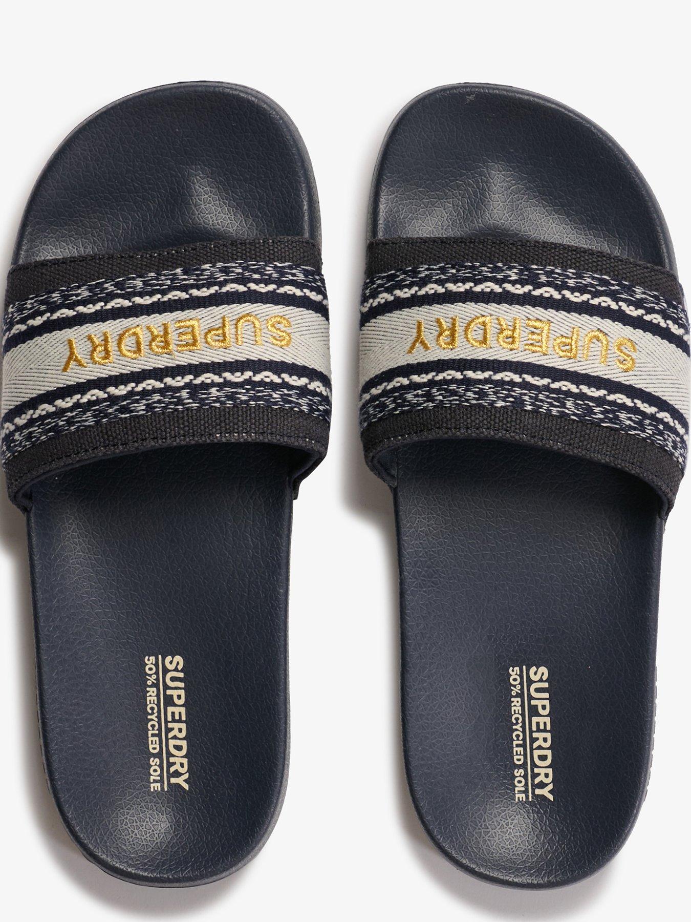 Image 4 of 6 of Superdry Webbing Vegan Pool Slide