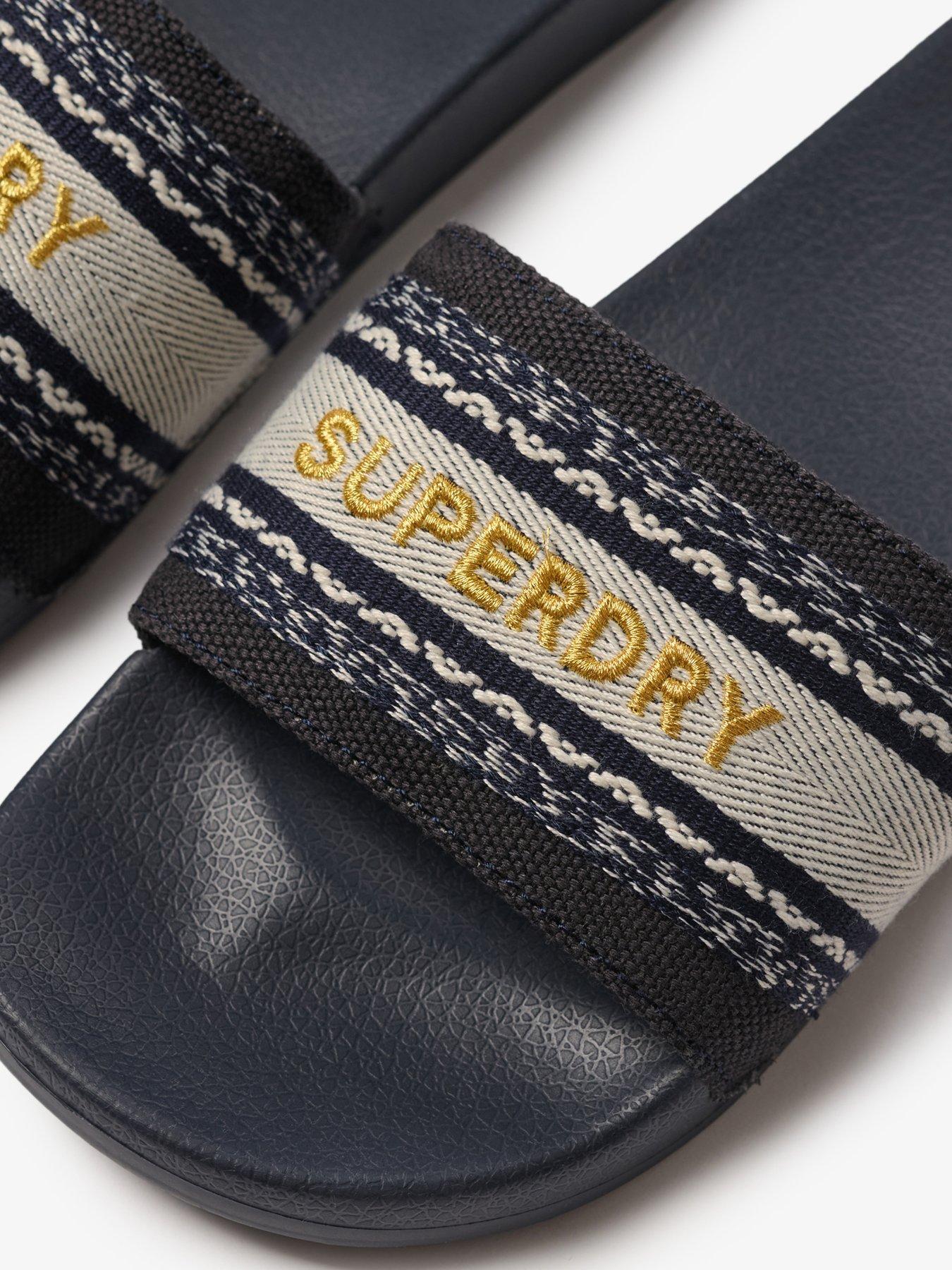Image 6 of 6 of Superdry Webbing Vegan Pool Slide