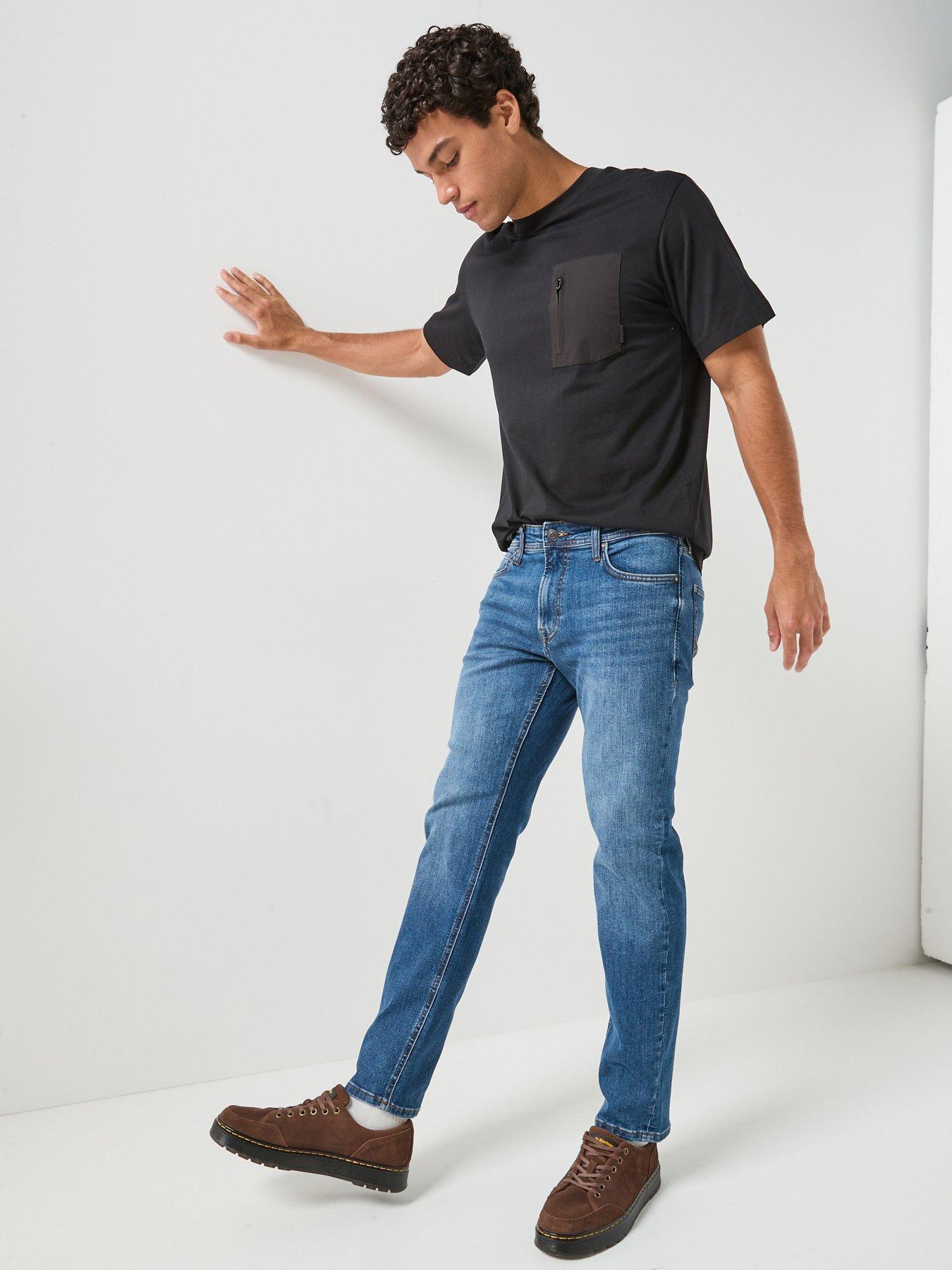 Jack & Jones Mike Tapered Fit Jeans - Blue Denim