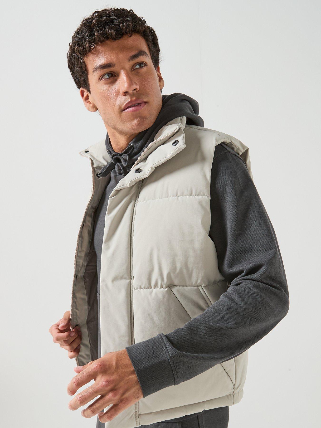 Image 5 of 6 of Jack & Jones Soho Padded Gilet - Dove