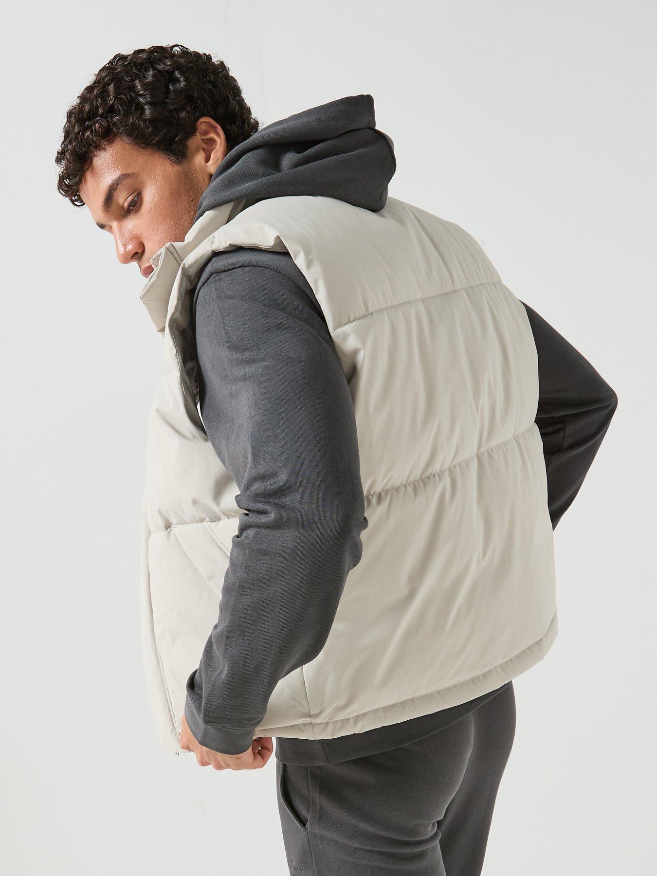 Image 6 of 6 of Jack & Jones Soho Padded Gilet - Dove
