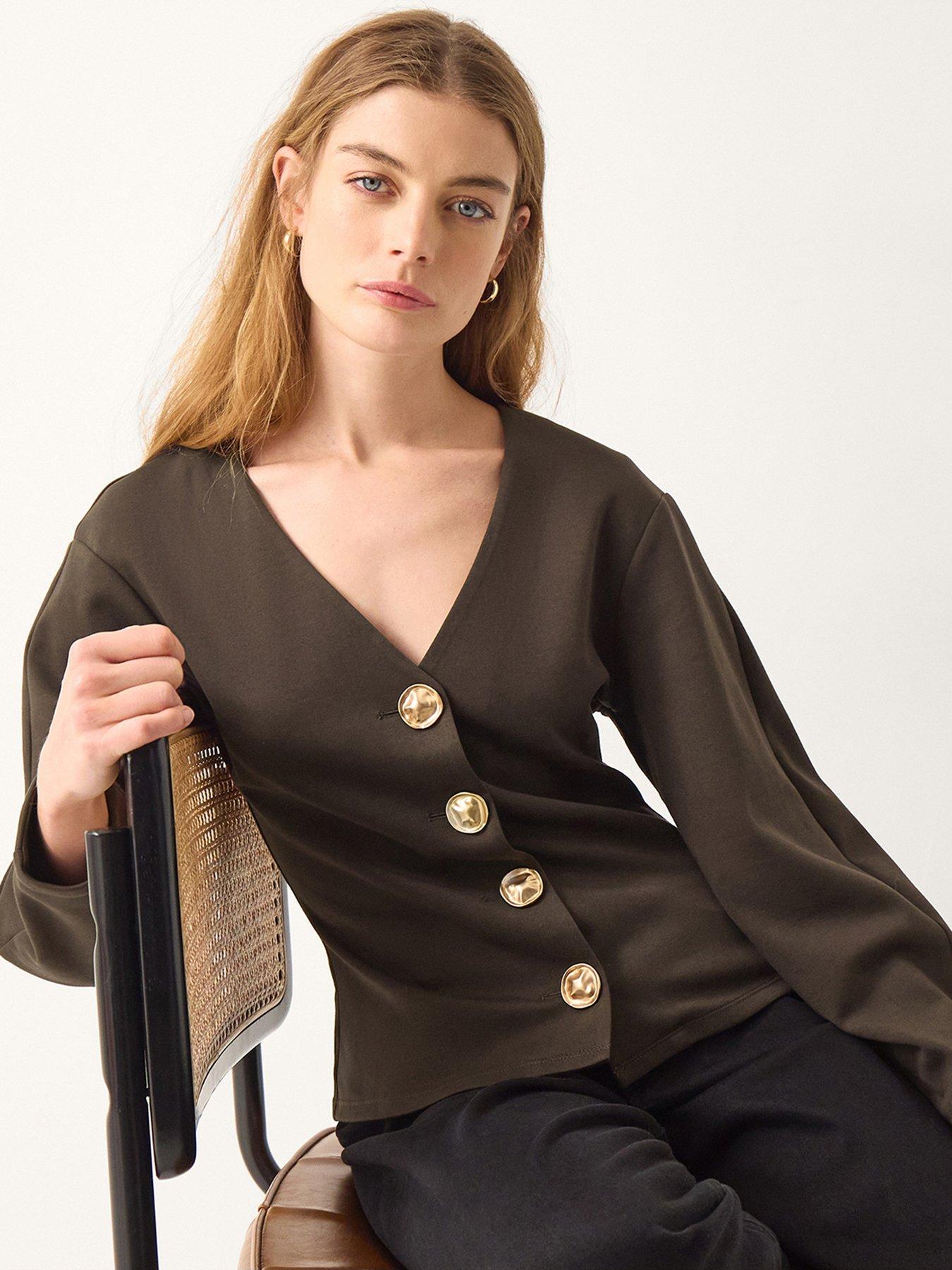 Monsoon Perna Ponte Jersey Top