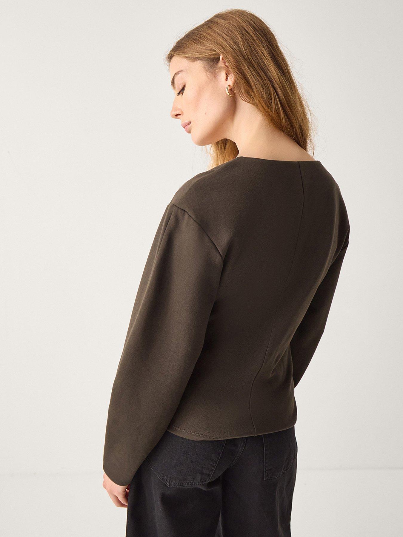 Image 2 of 5 of Monsoon Perna Ponte Jersey Top