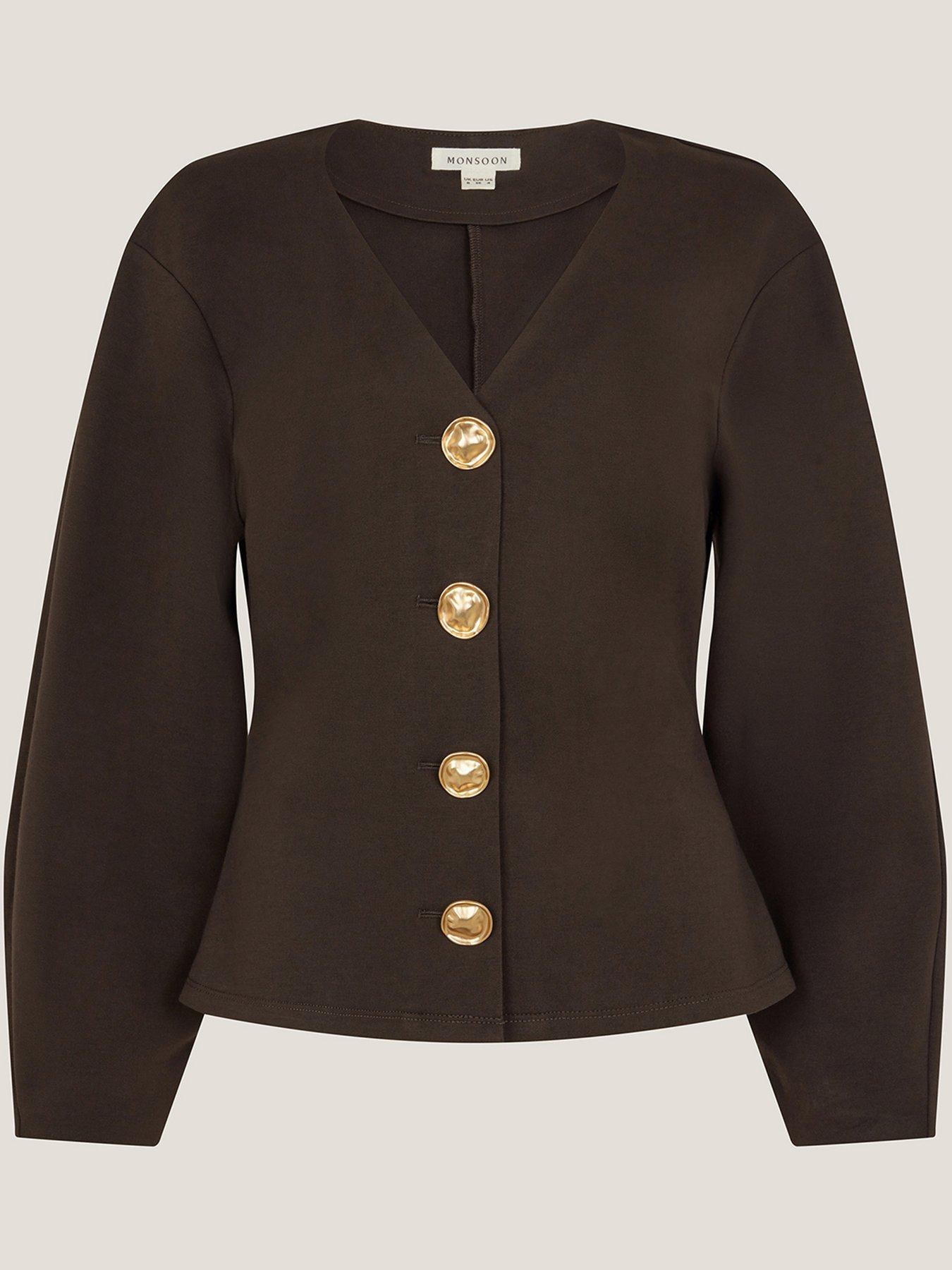 Image 5 of 5 of Monsoon Perna Ponte Jersey Top