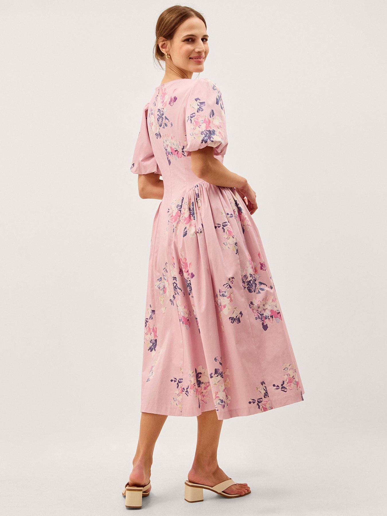 Image 2 of 5 of Monsoon Amber Cotton Dress
