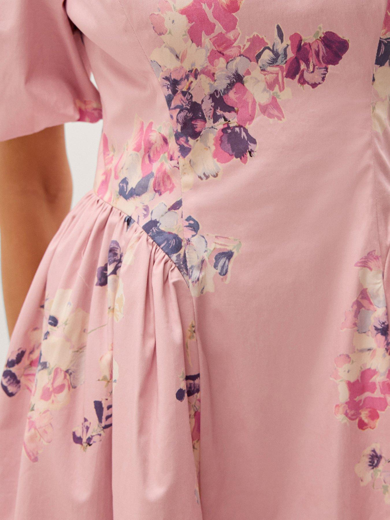 Image 4 of 5 of Monsoon Amber Cotton Dress