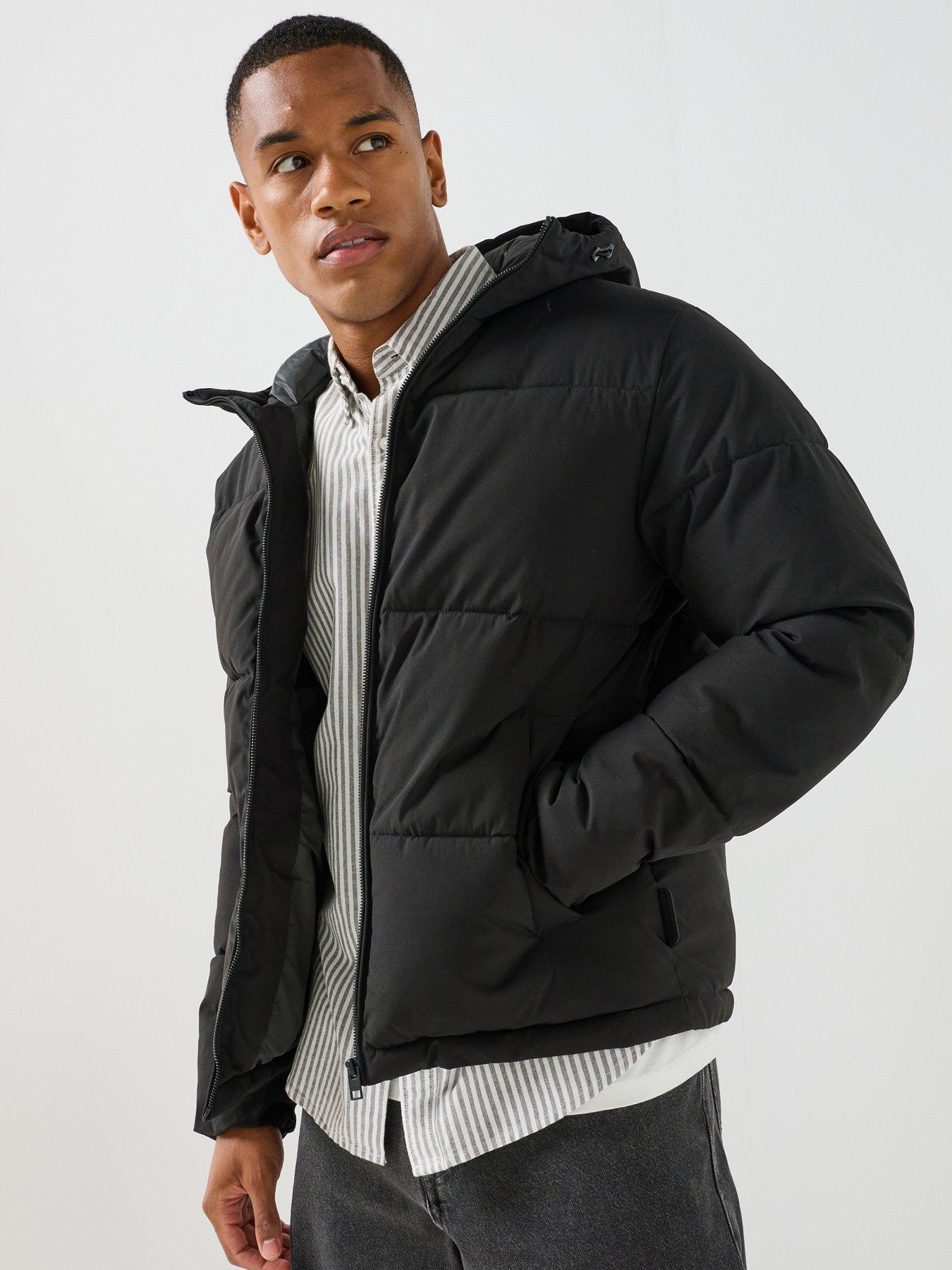 Image 1 of 5 of Jack & Jones Jack &amp; Jones Galaxy Puffer Jacket